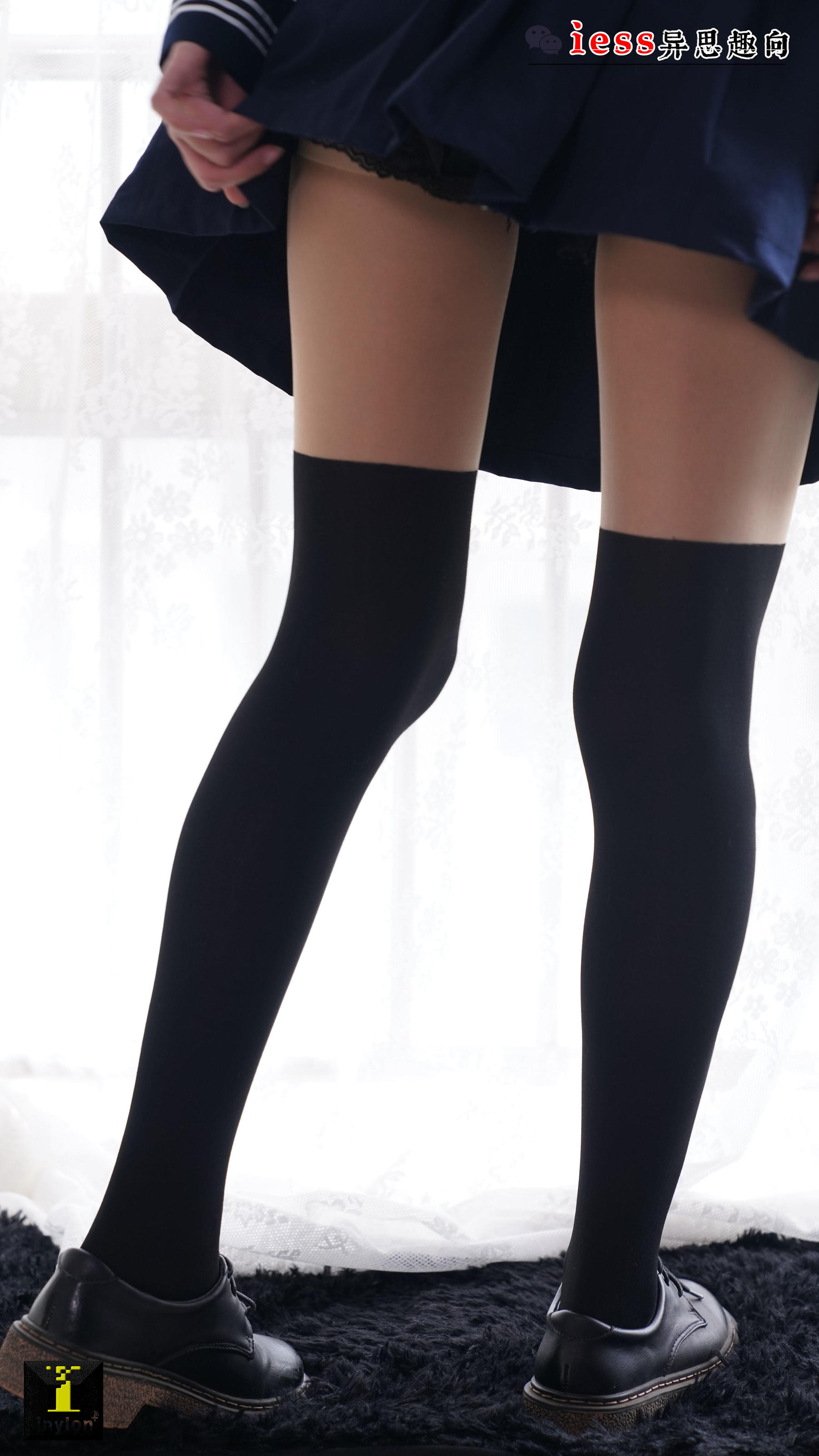 133 模特森爷 《假双短JK袜》-图41