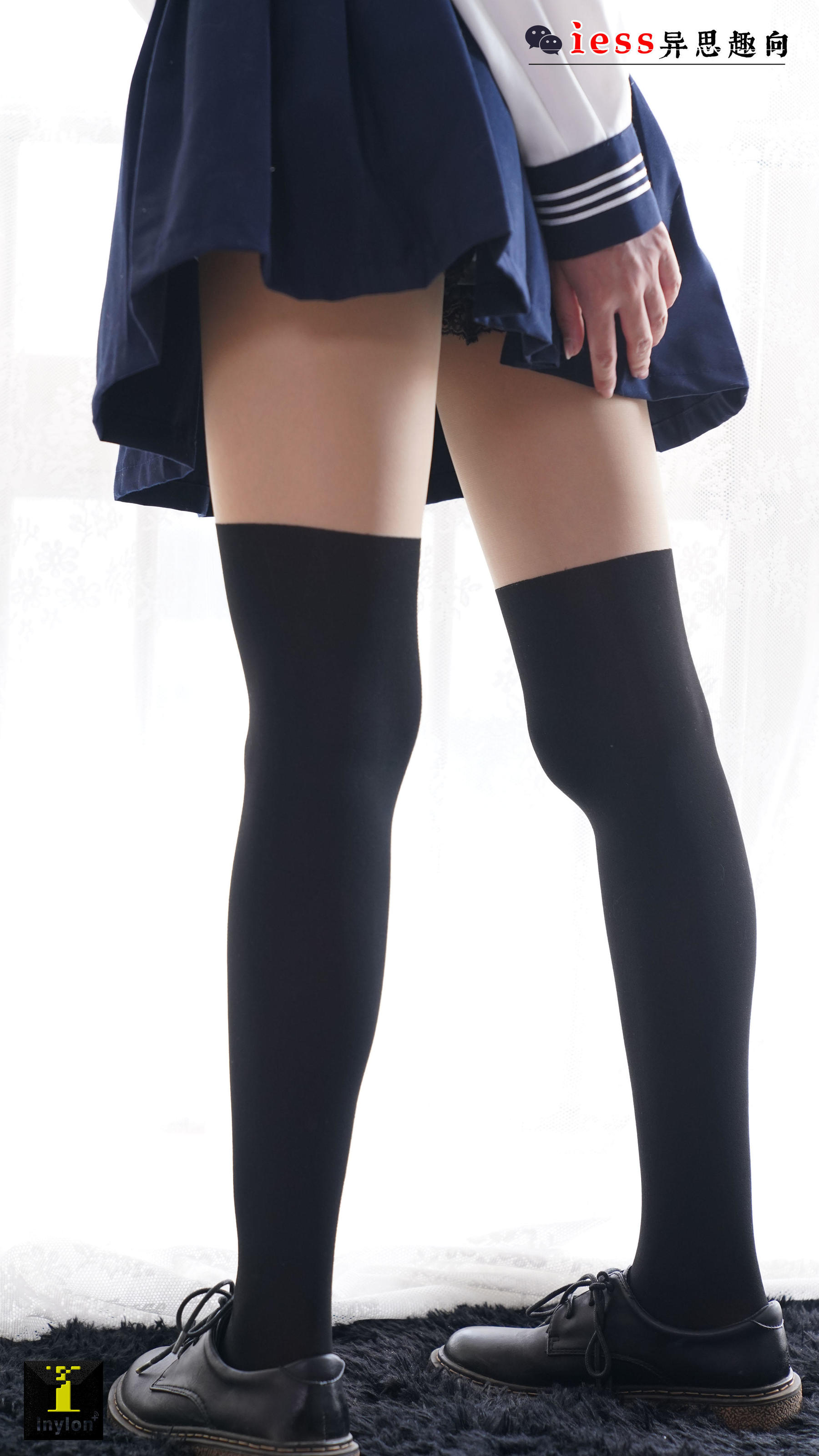 133 模特森爷 《假双短JK袜》-图46