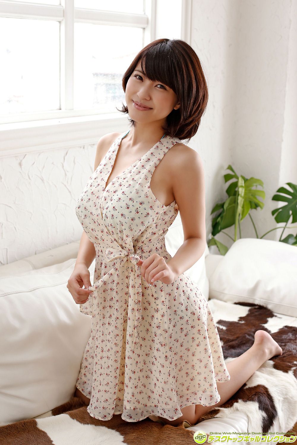 岸明日香《CMなどで活躍!Gカップバストの癒し系!》  NO.1191-图19