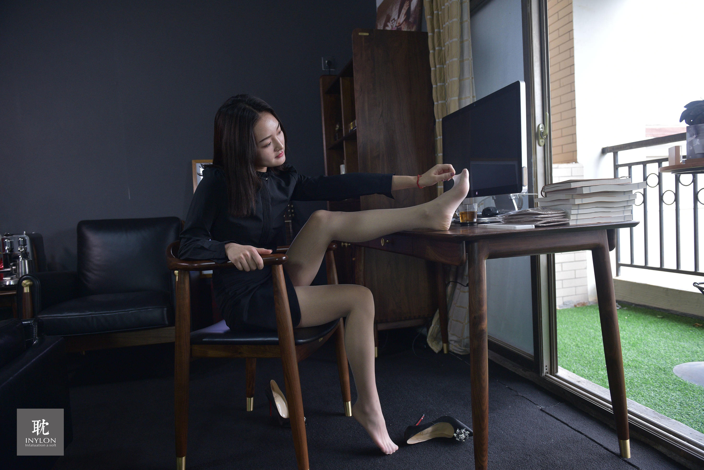 213 模特格格 《格格的肤色丝袜2》-图19