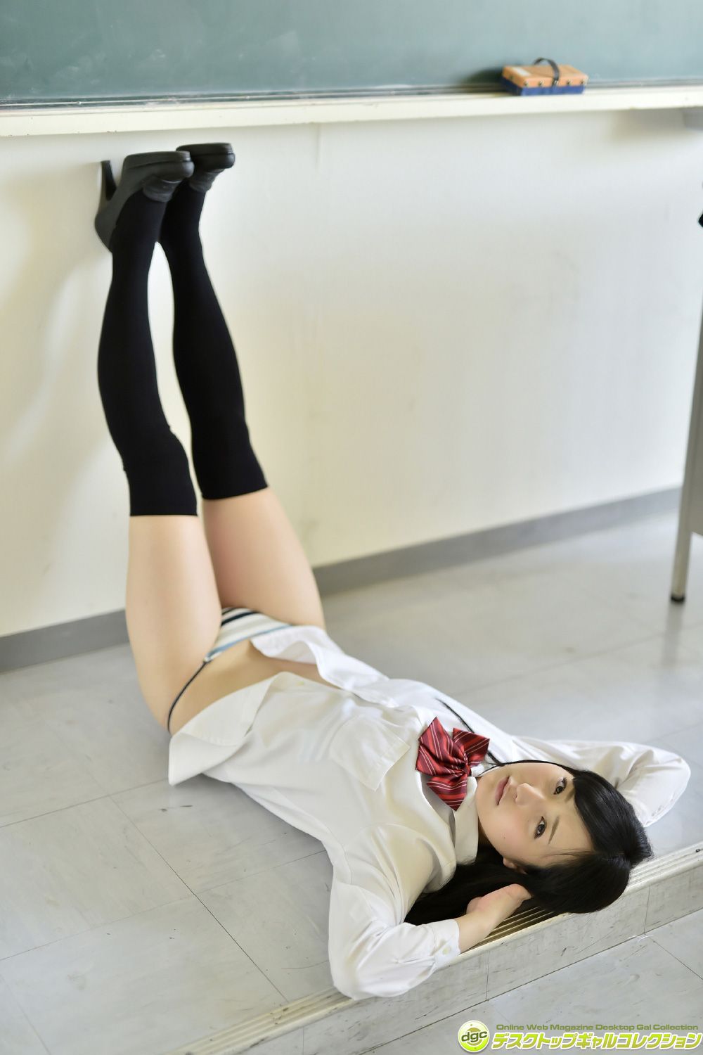 平野聪子《黒髪ロングに透き通る美肌の正統派美少女!》  NO.1214-图19