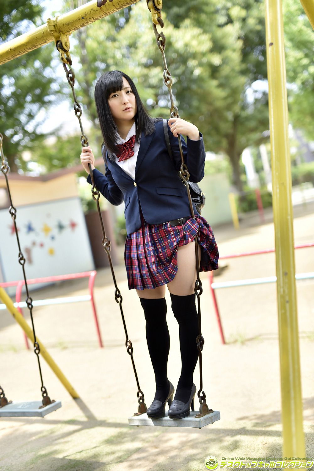 平野聪子《黒髪ロングに透き通る美肌の正統派美少女!》  NO.1214-图8