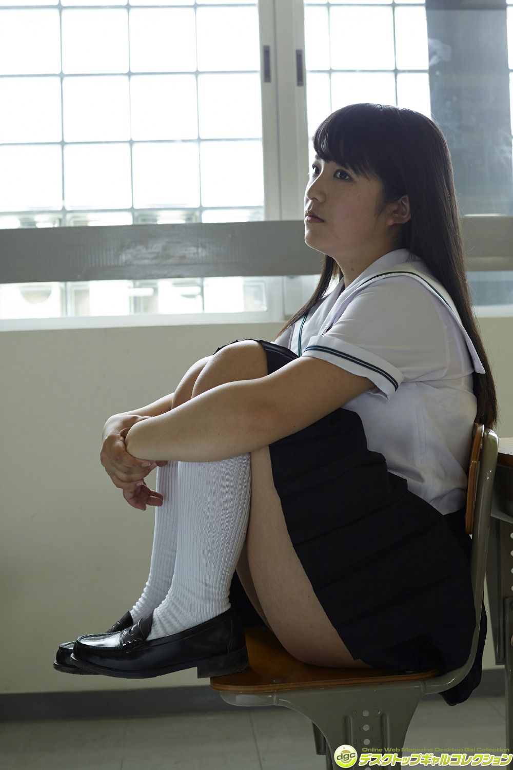 北見千賀《正統派ぽっちゃりアイドルの制服美女紀行!》  NO.1220-图4