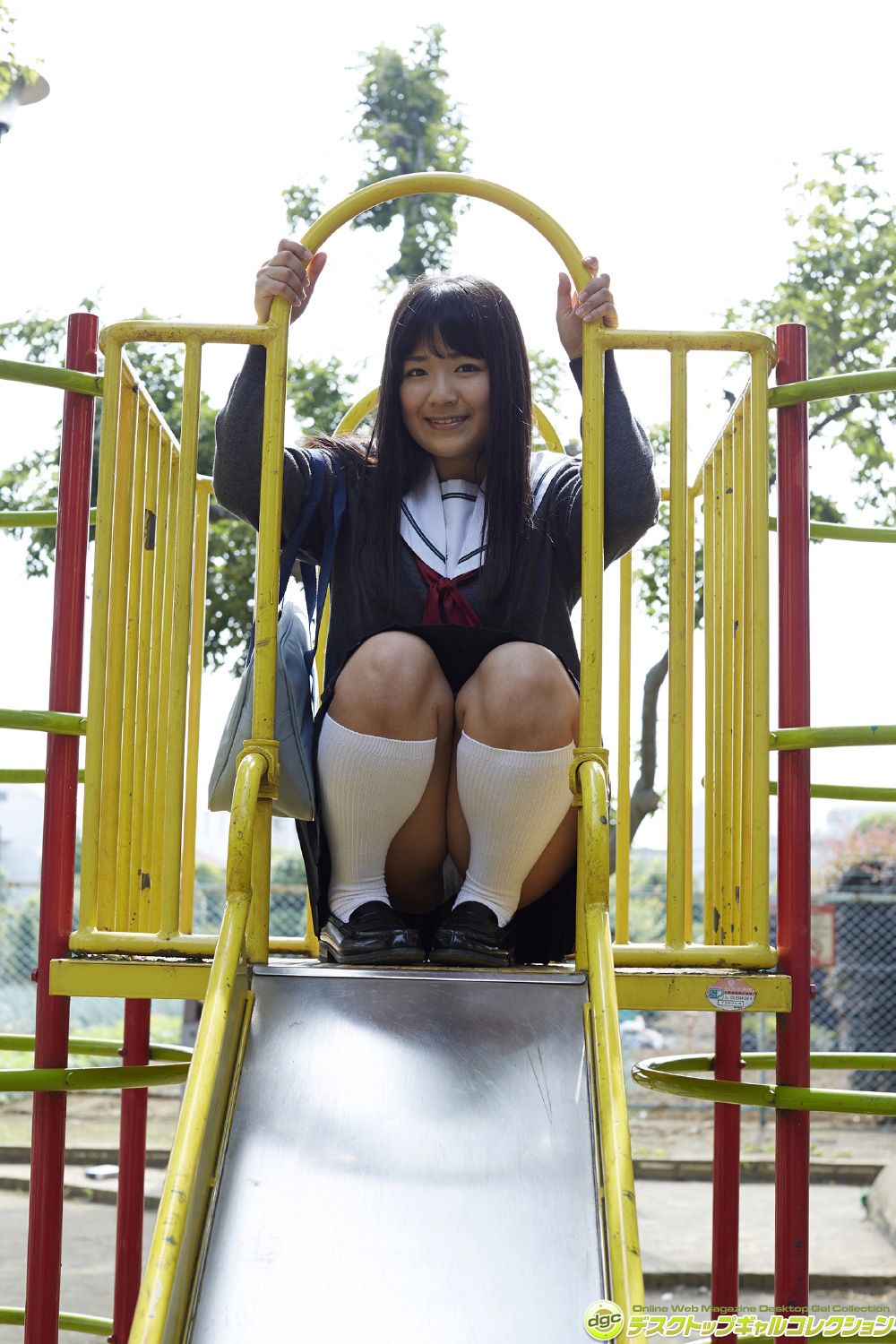 北見千賀《正統派ぽっちゃりアイドルの制服美女紀行!》  NO.1220-图55
