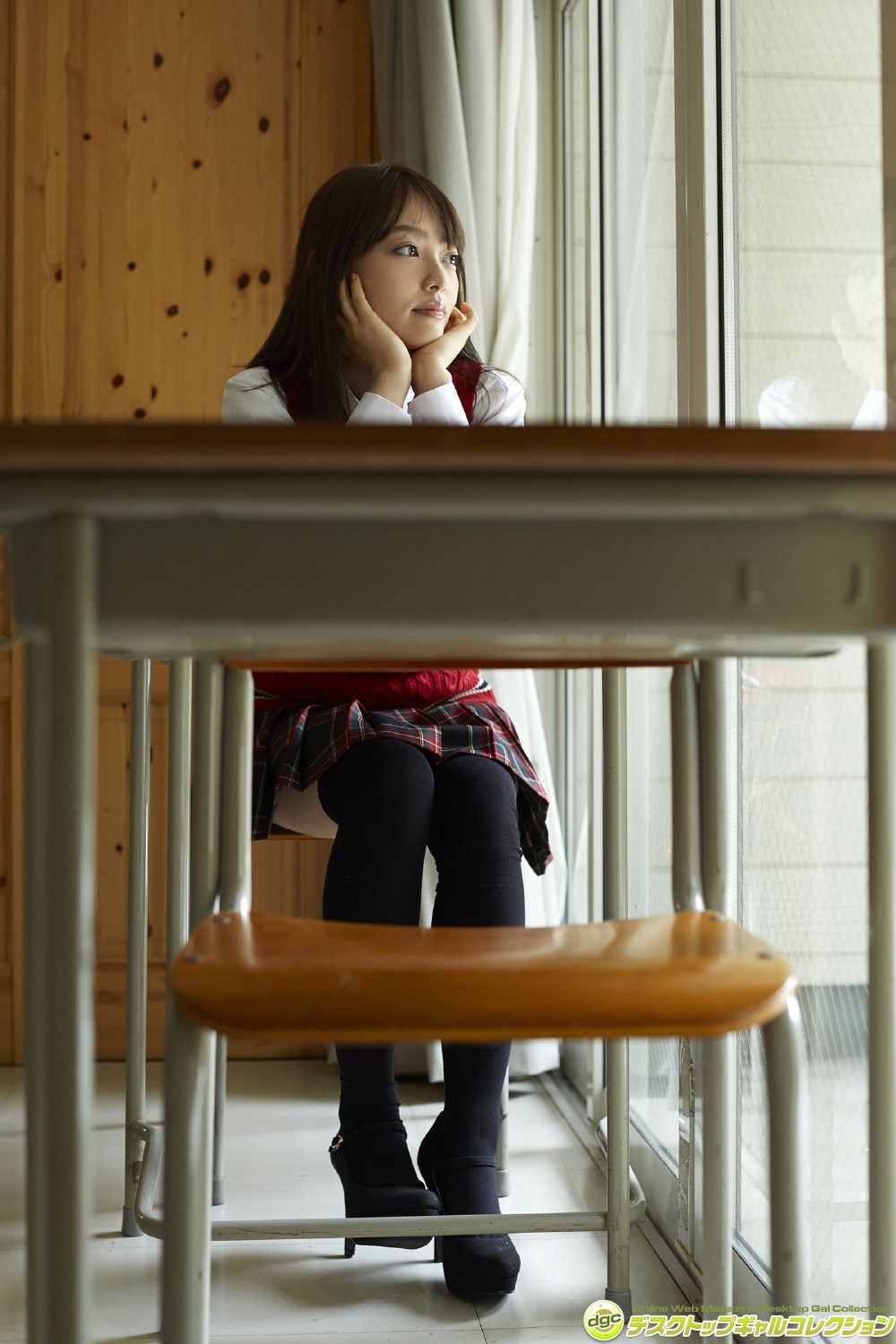 安藤遥《Fカップのクールビューティ?エンジェル!》  NO.1221-图32