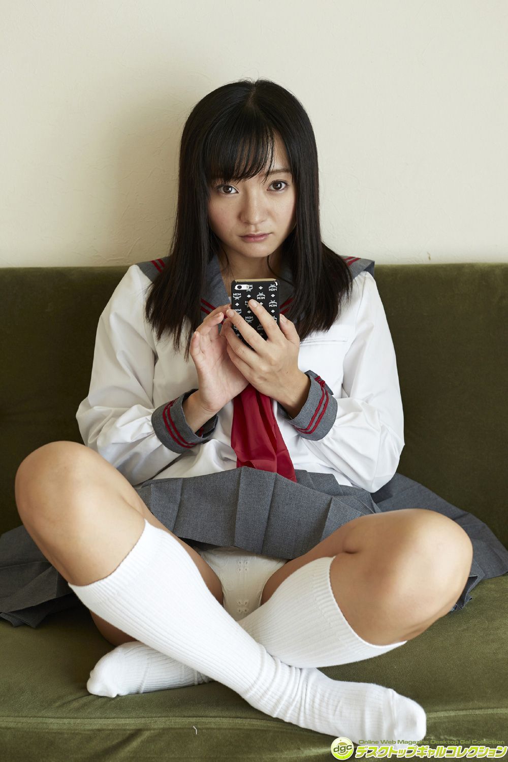 西永彩奈《人気のロリ系美少女が制服企画に再登場!》  NO.1232-图7