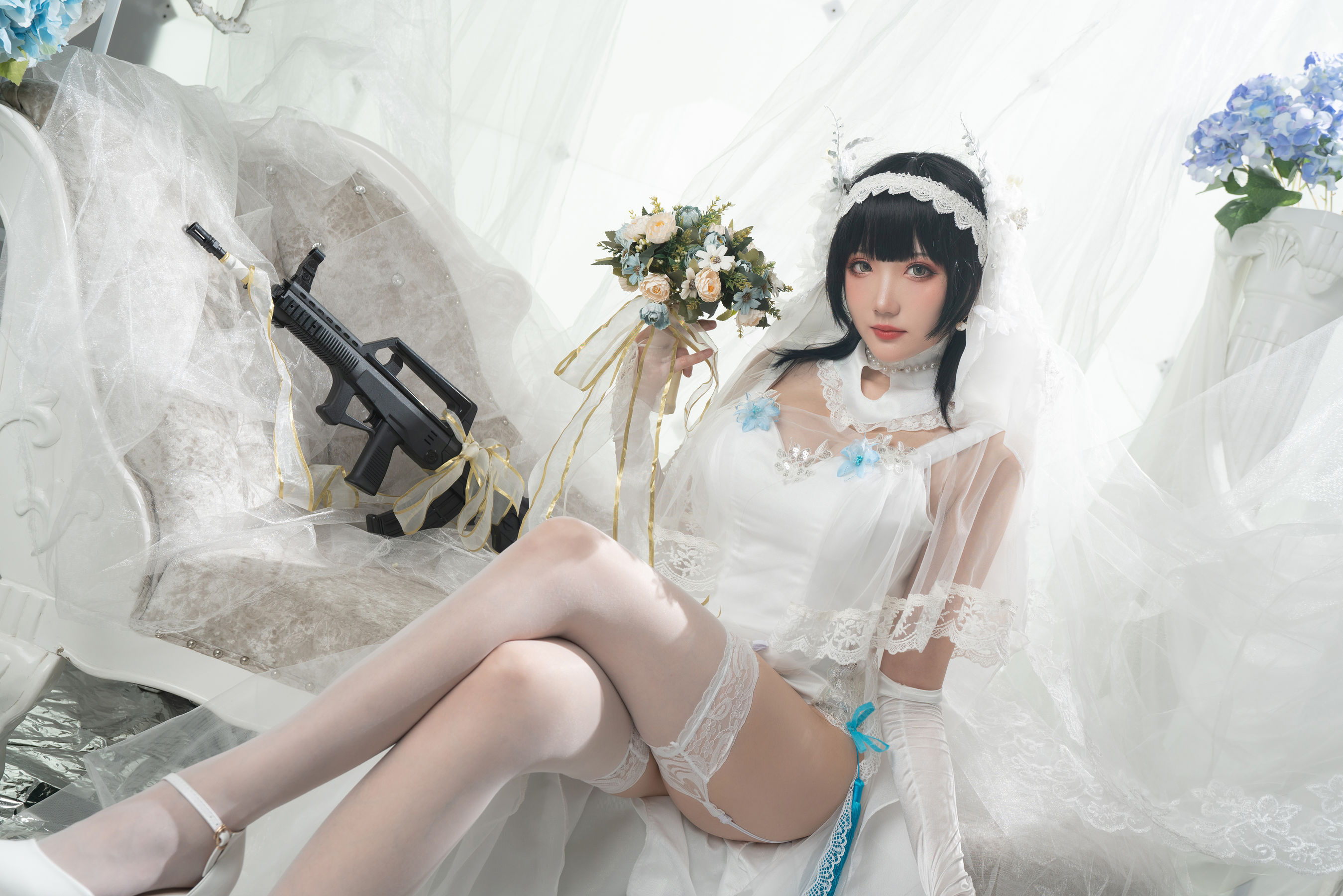 Coser瓜希酱福利 - 95式花嫁-图0
