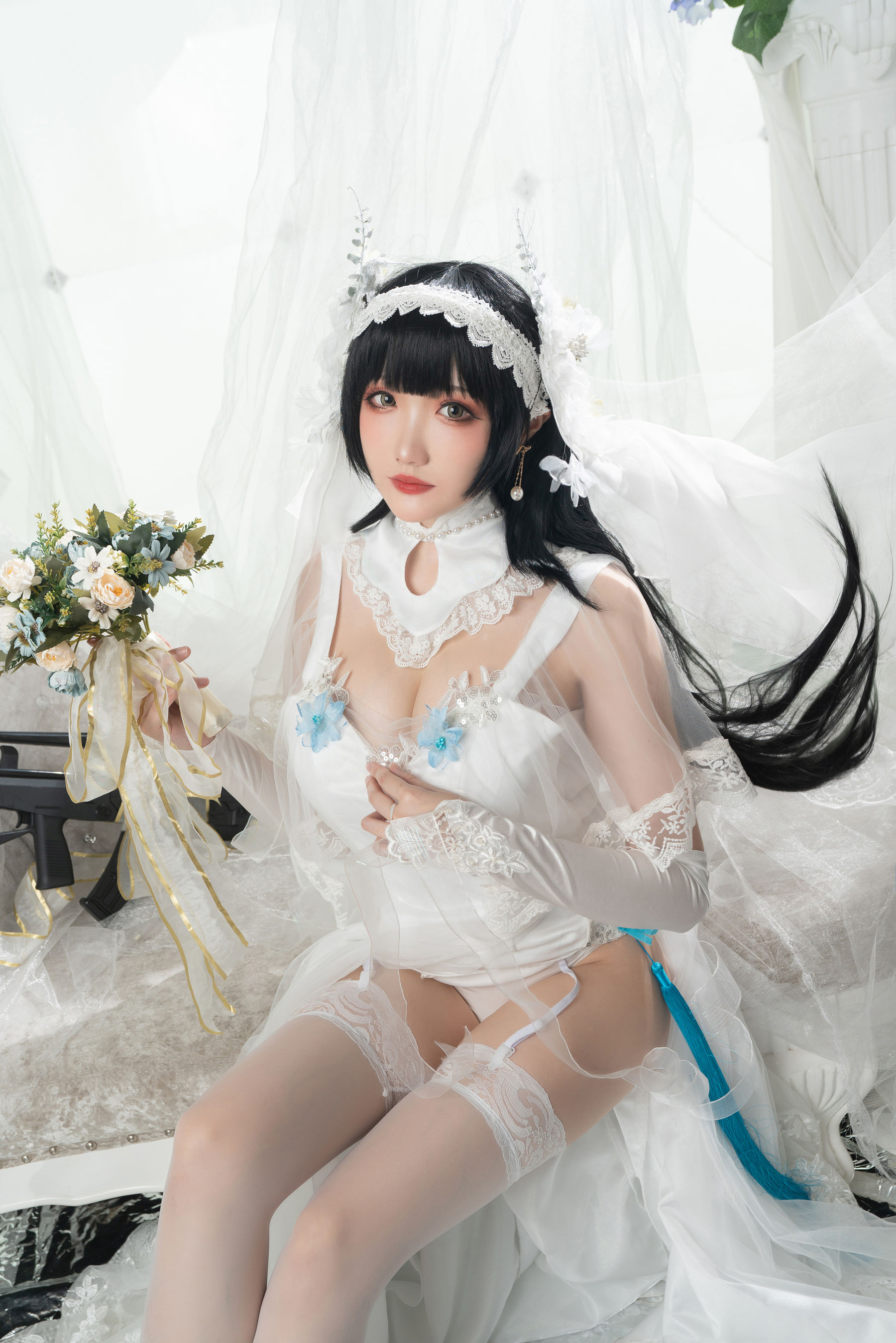 Coser瓜希酱福利 - 95式花嫁-图1