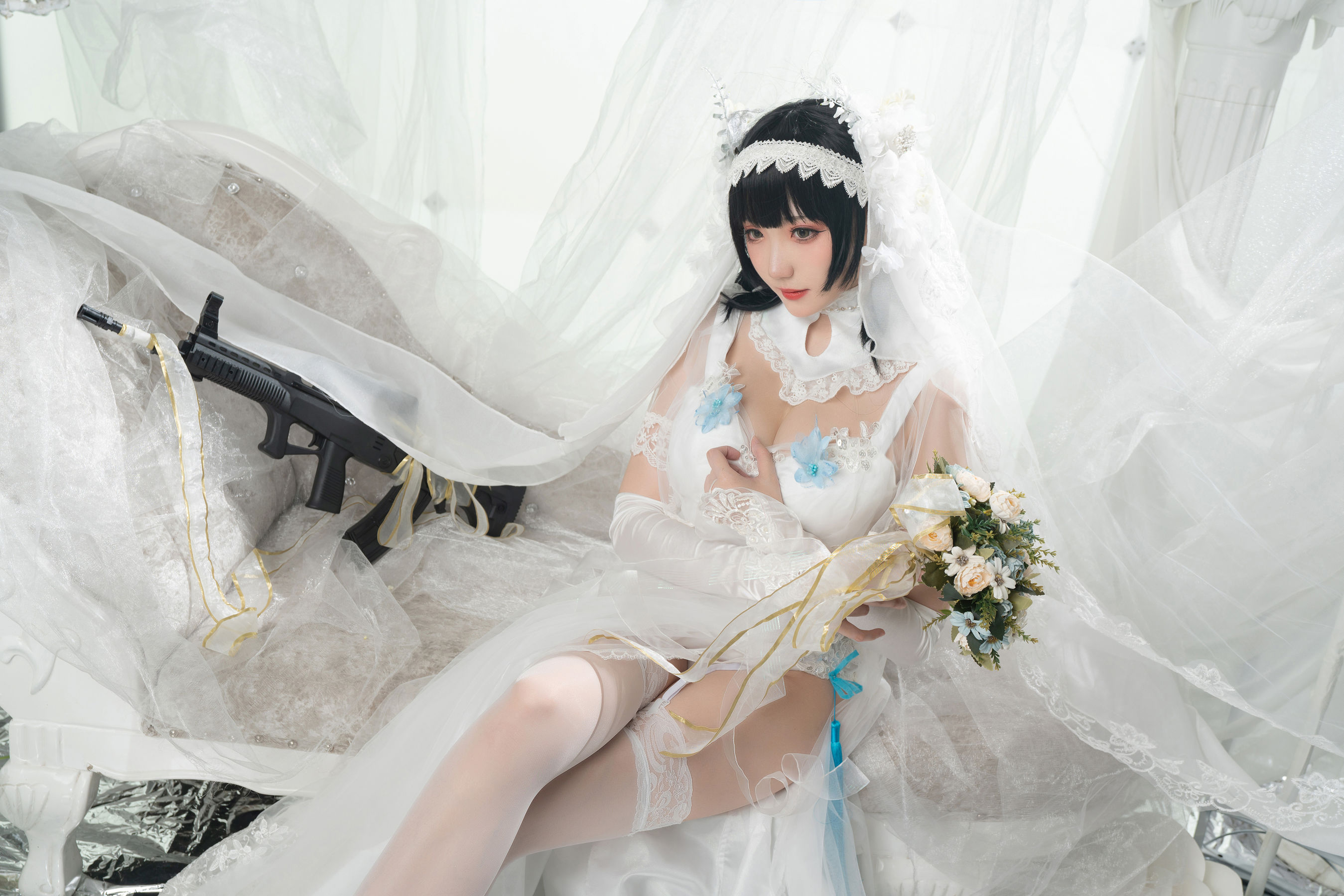 Coser瓜希酱福利 - 95式花嫁-图2