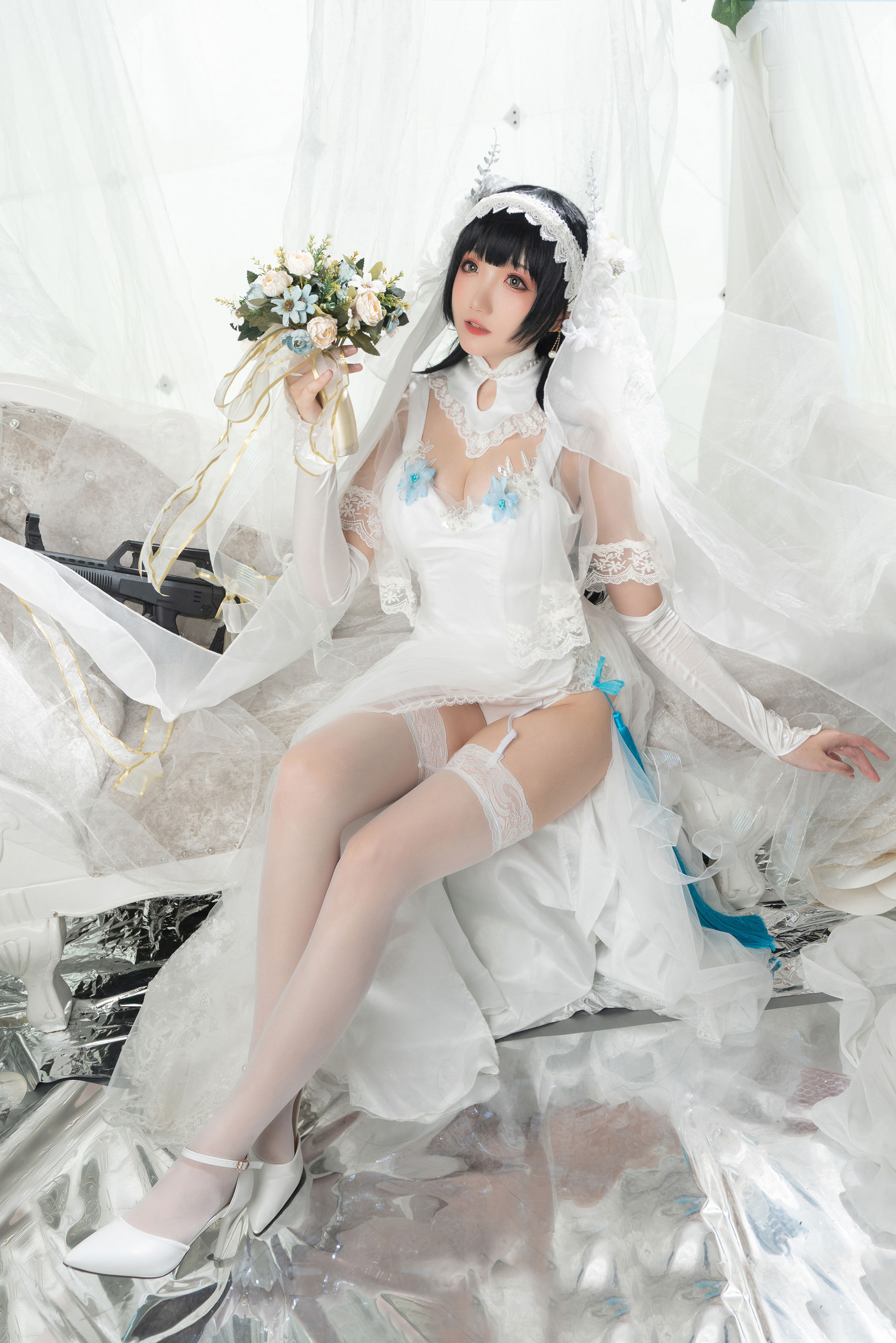 Coser瓜希酱福利 - 95式花嫁-图3