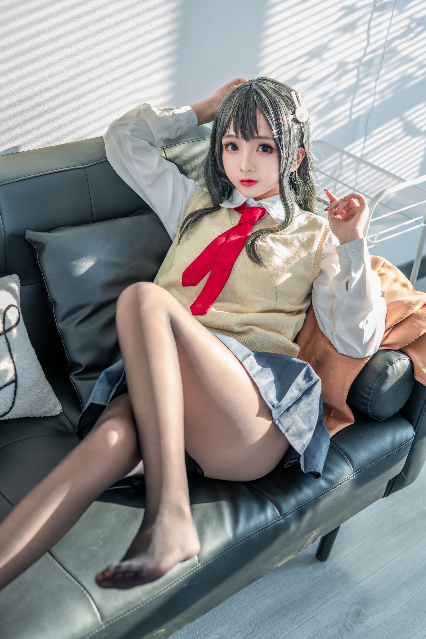 Cosplay日奈娇 - 麻衣校服-图13