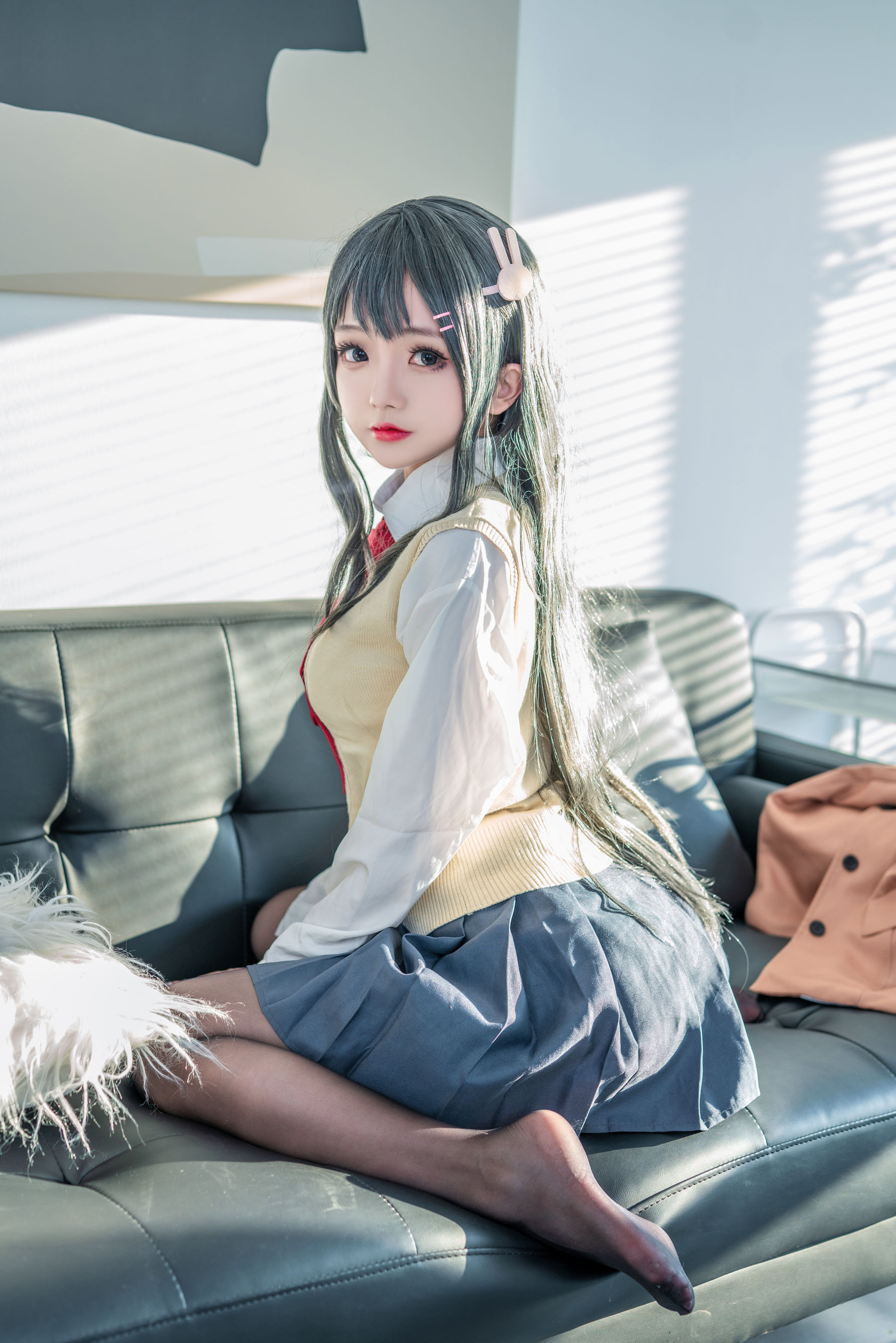Cosplay日奈娇 - 麻衣校服-图18