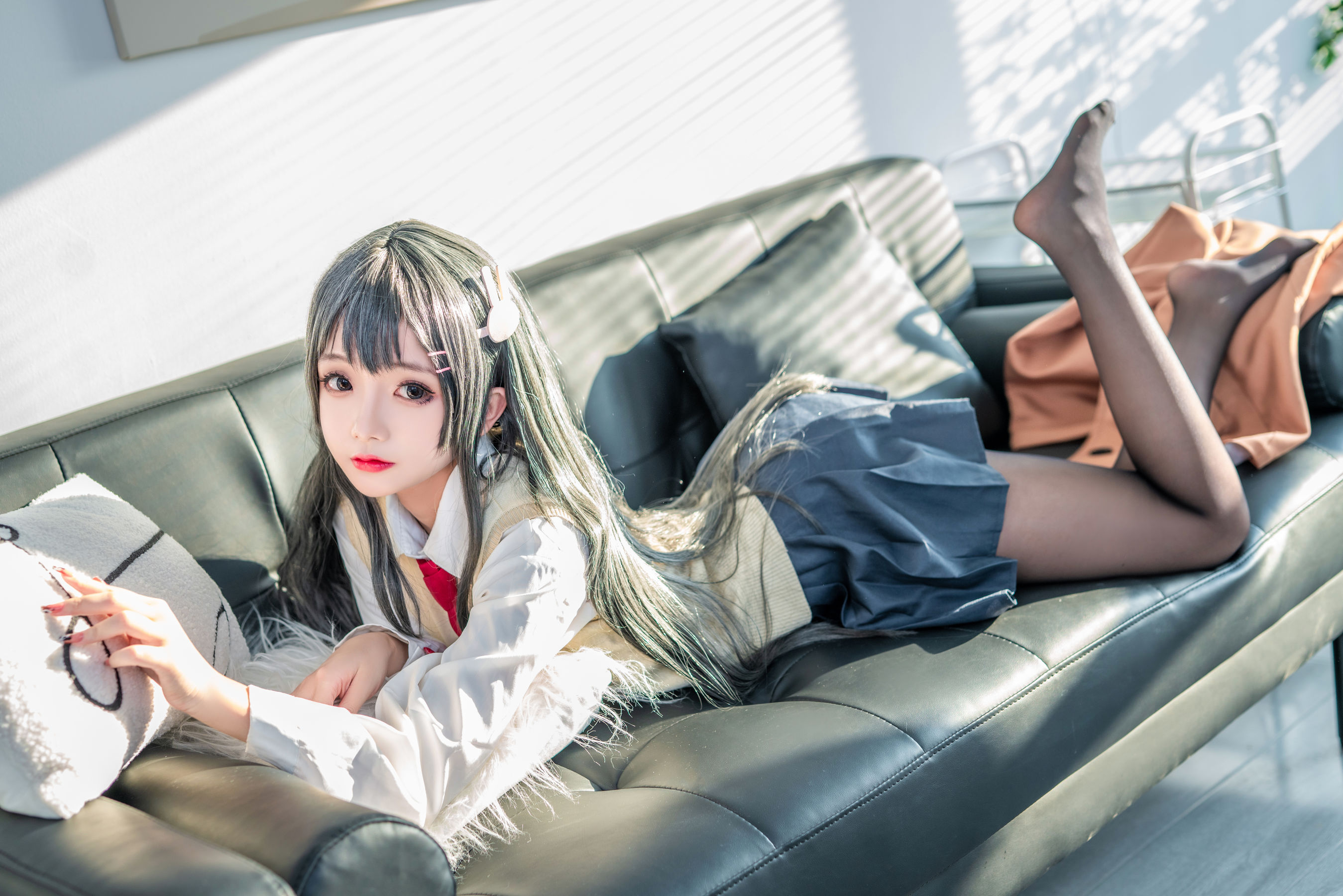 Cosplay日奈娇 - 麻衣校服-图22
