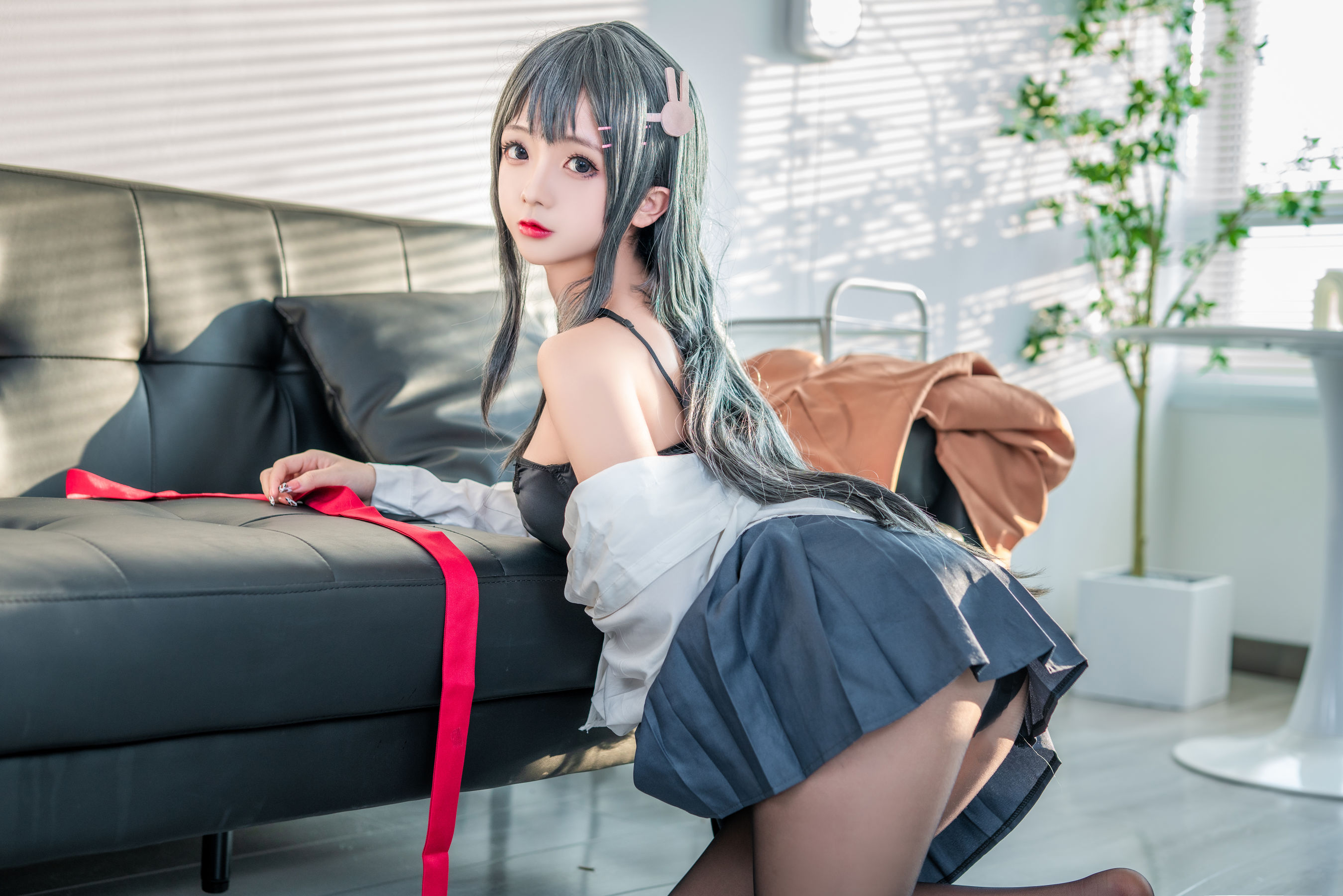 Cosplay日奈娇 - 麻衣校服-图32