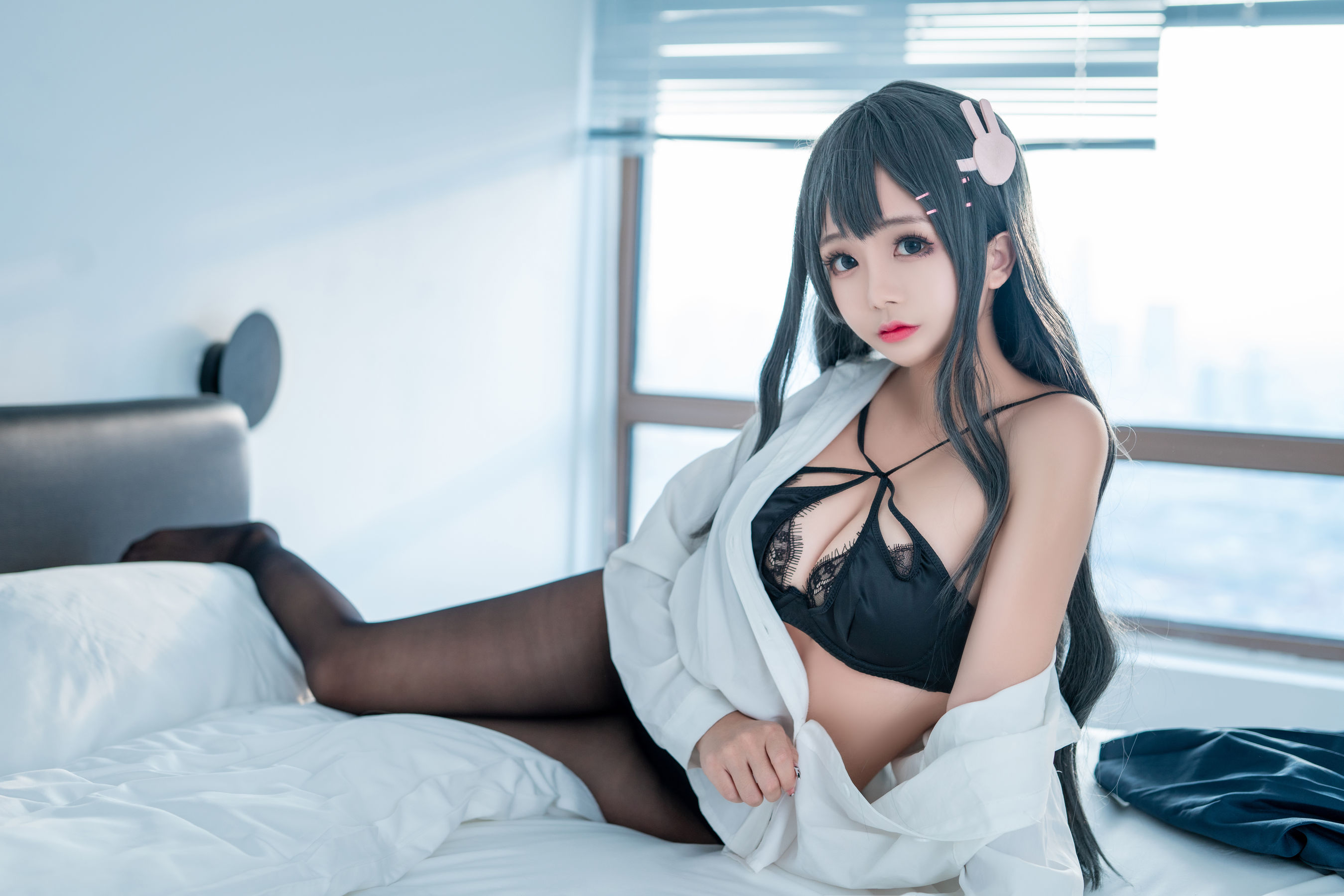Cosplay日奈娇 - 麻衣校服-图38