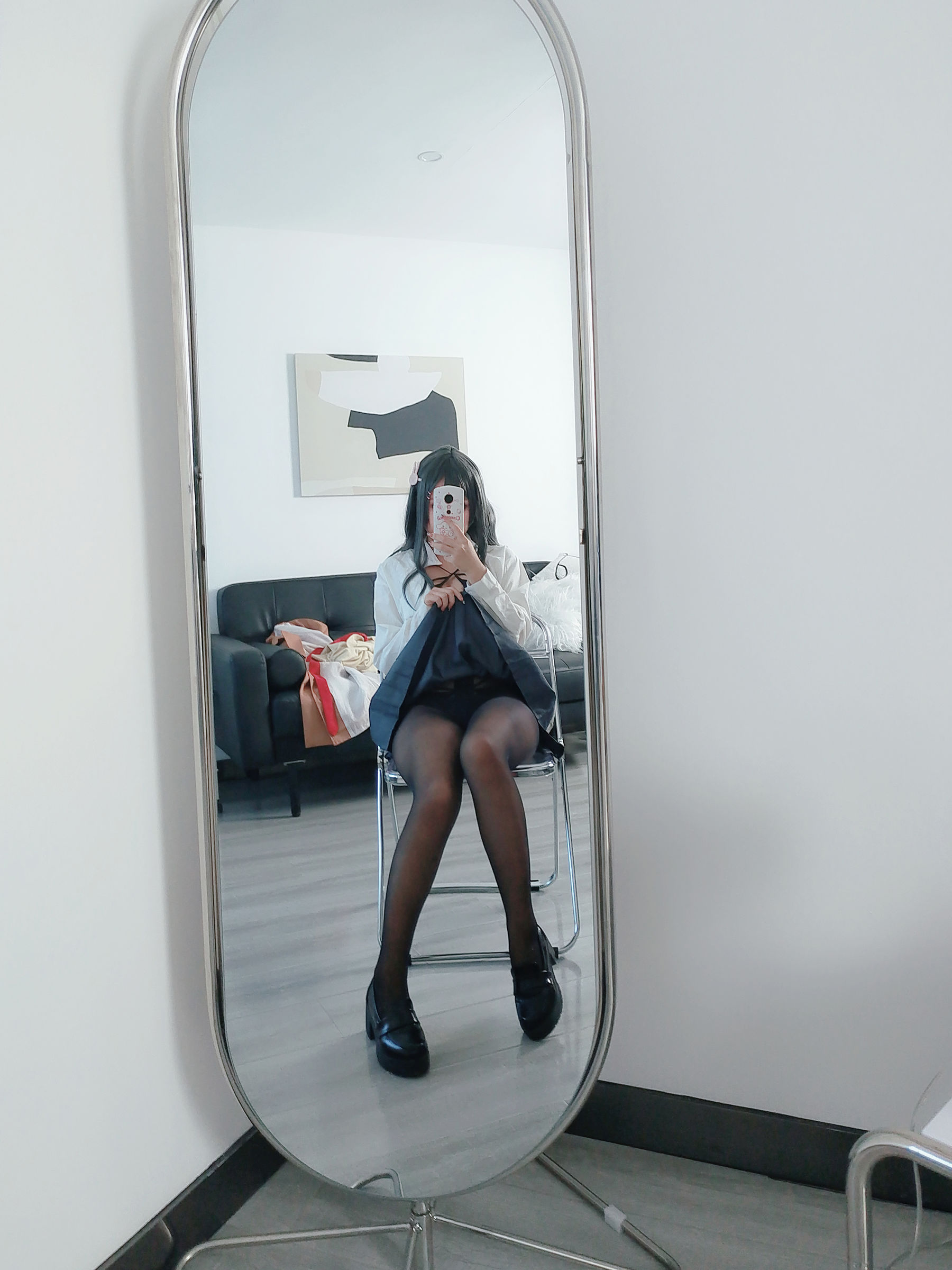 Cosplay日奈娇 - 麻衣校服-图66