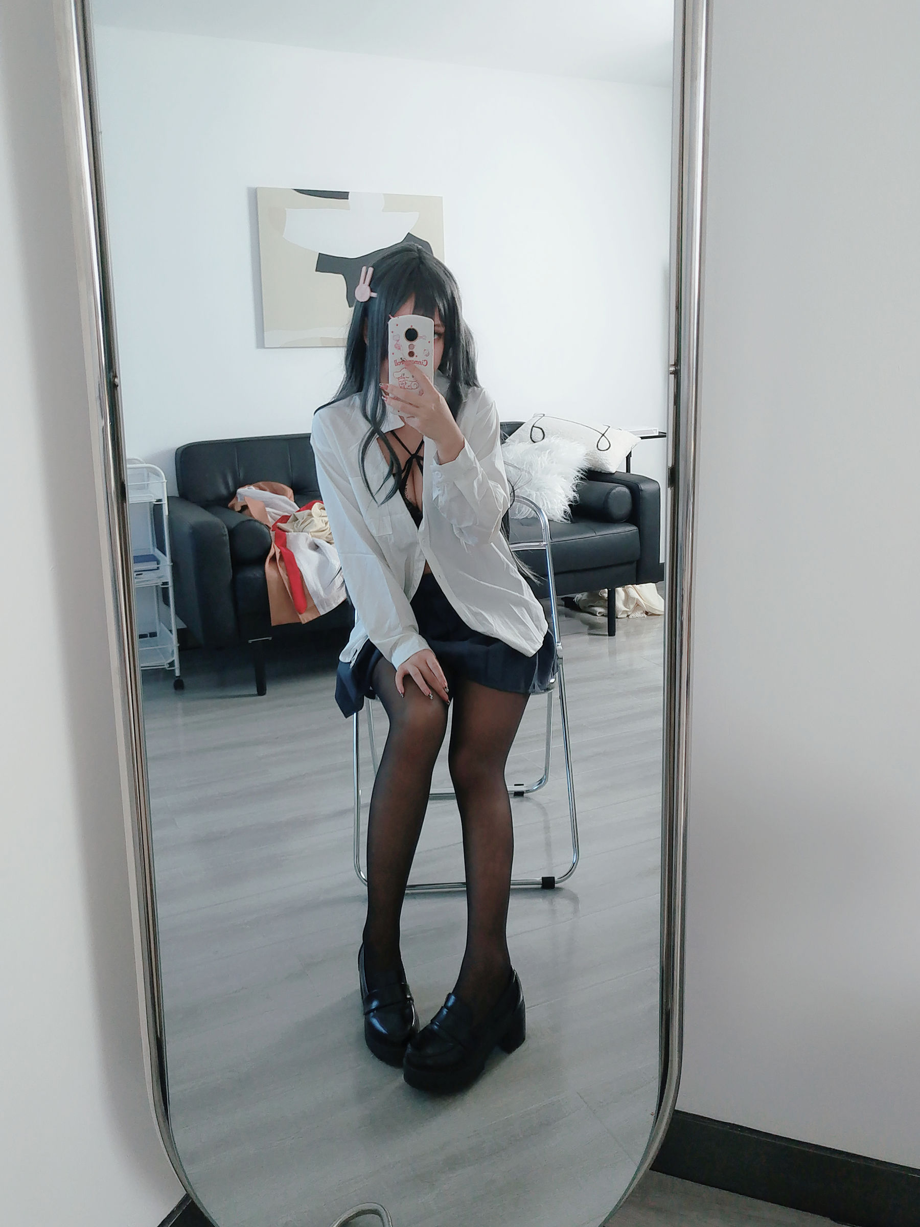 Cosplay日奈娇 - 麻衣校服-图67