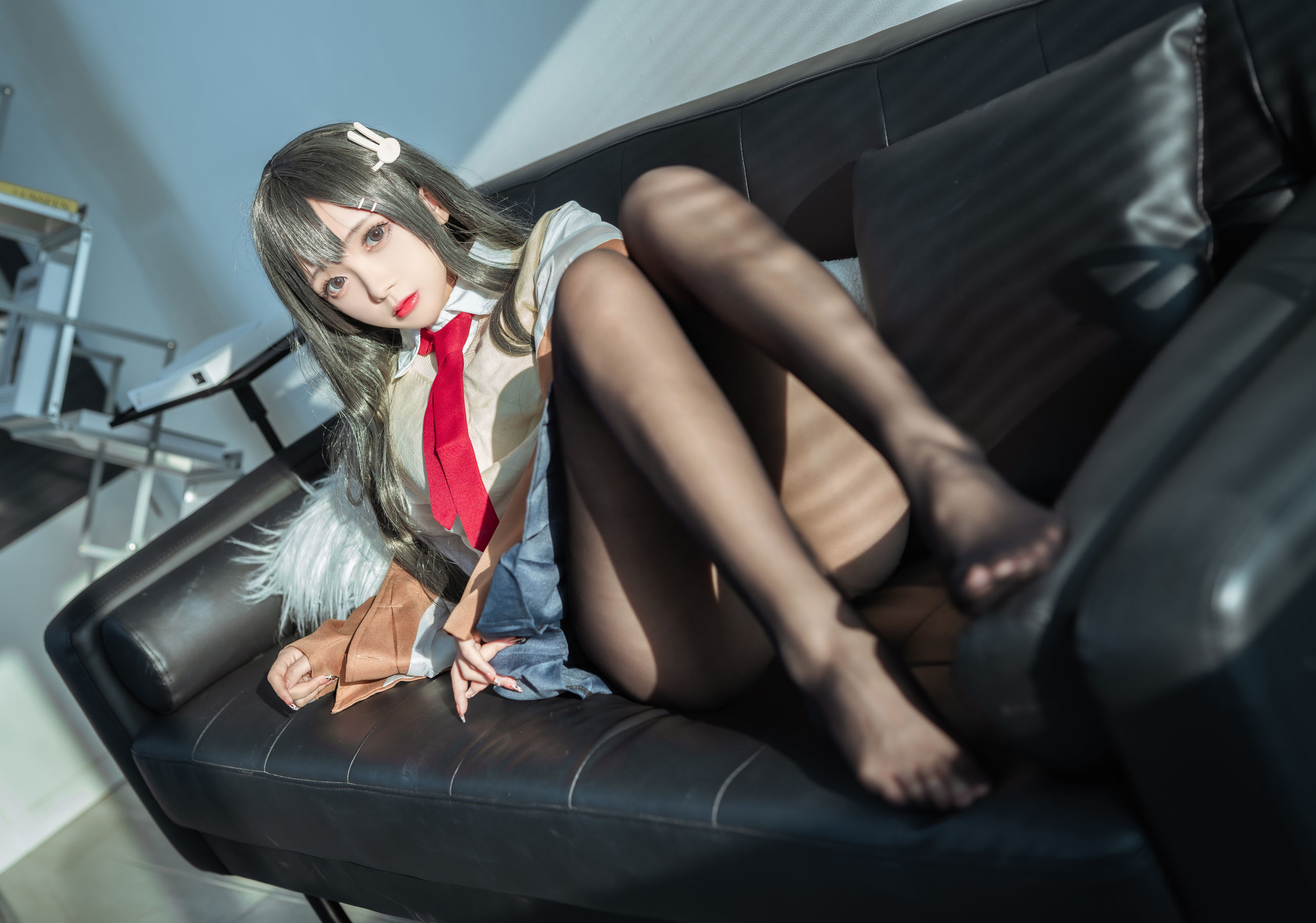 Cosplay日奈娇 - 麻衣校服-图7