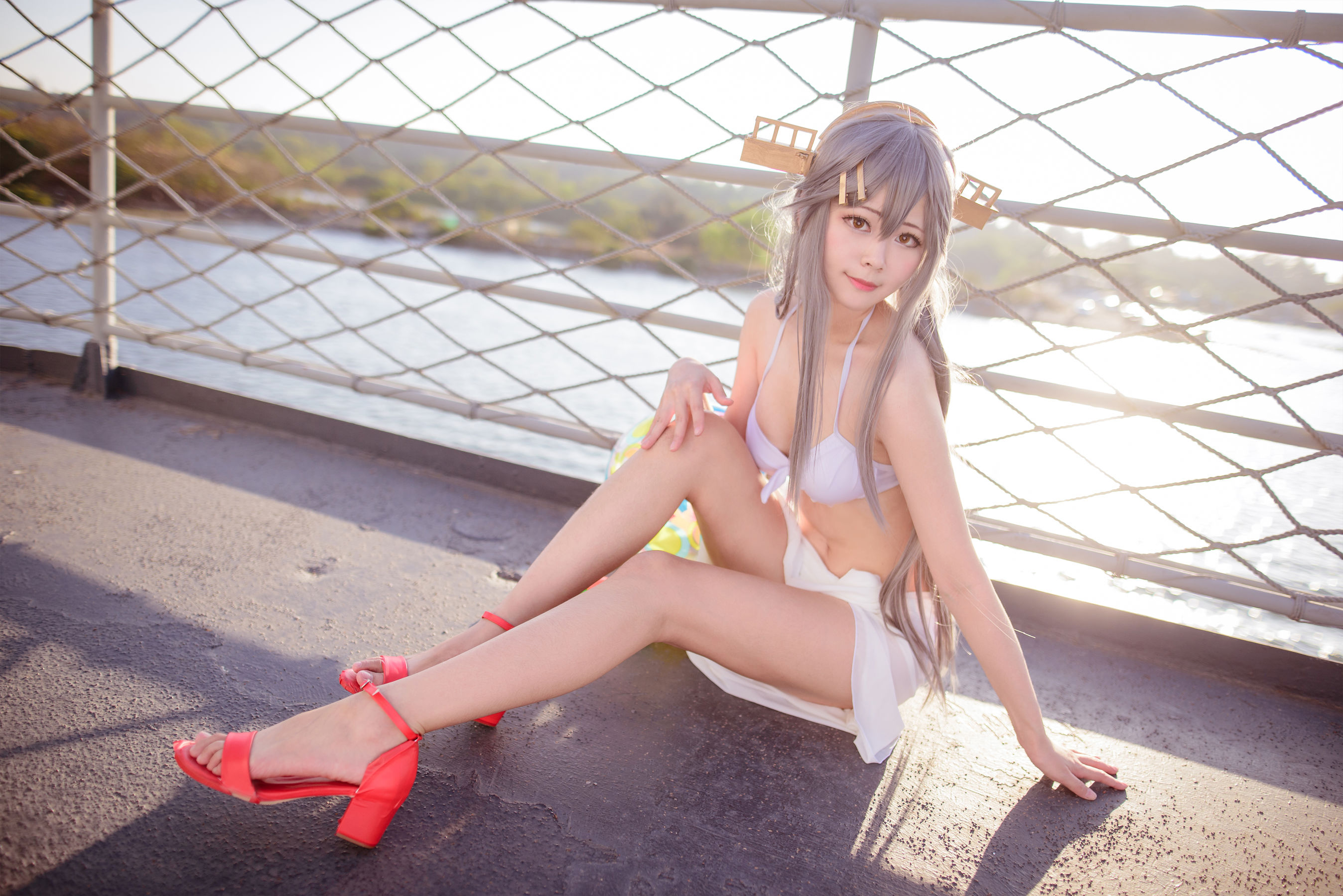 COS妹子Arty亞緹 - 艦これ はるな Haruna-图18