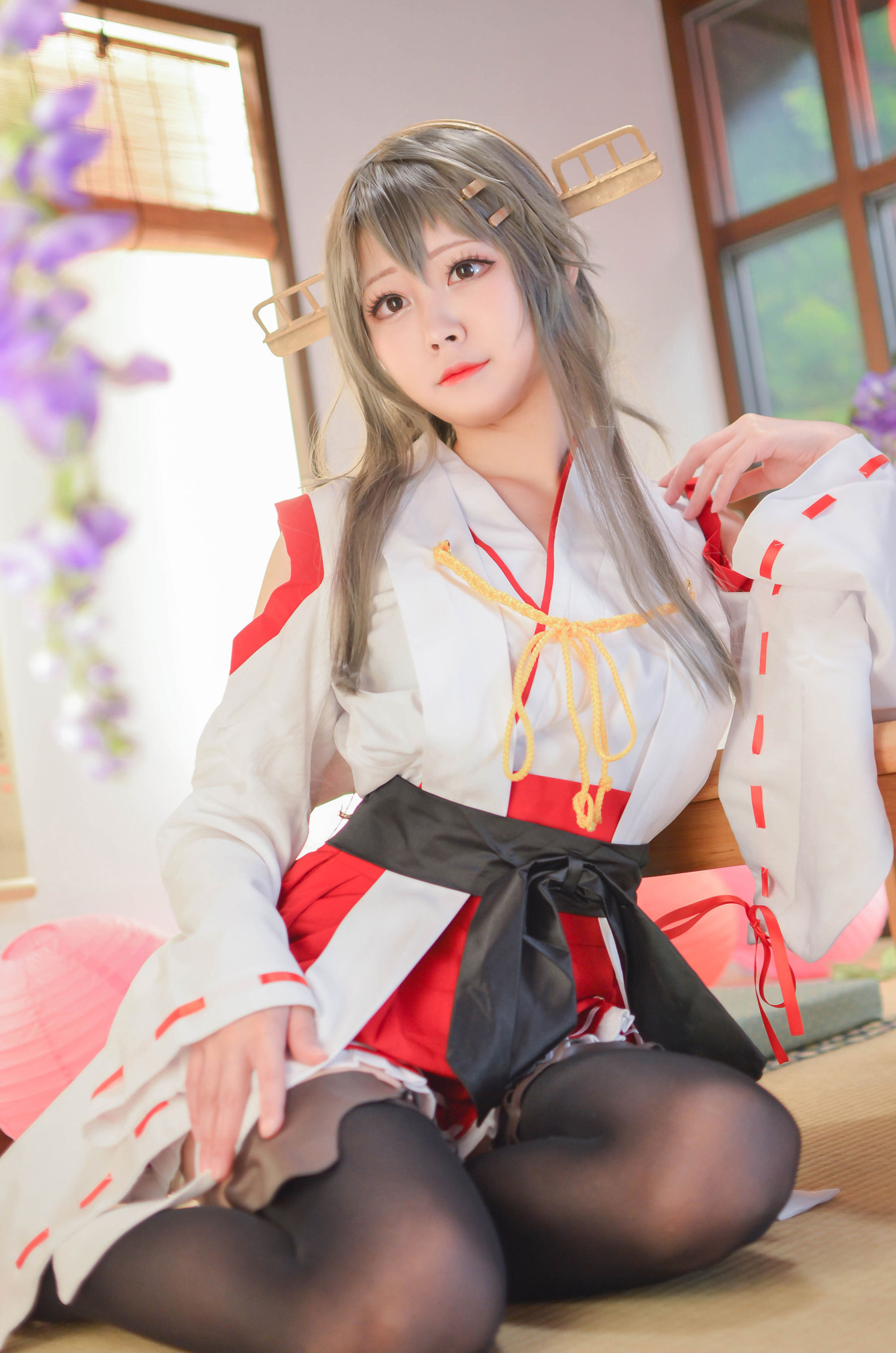COS妹子Arty亞緹 - 艦これ はるな Haruna-图35