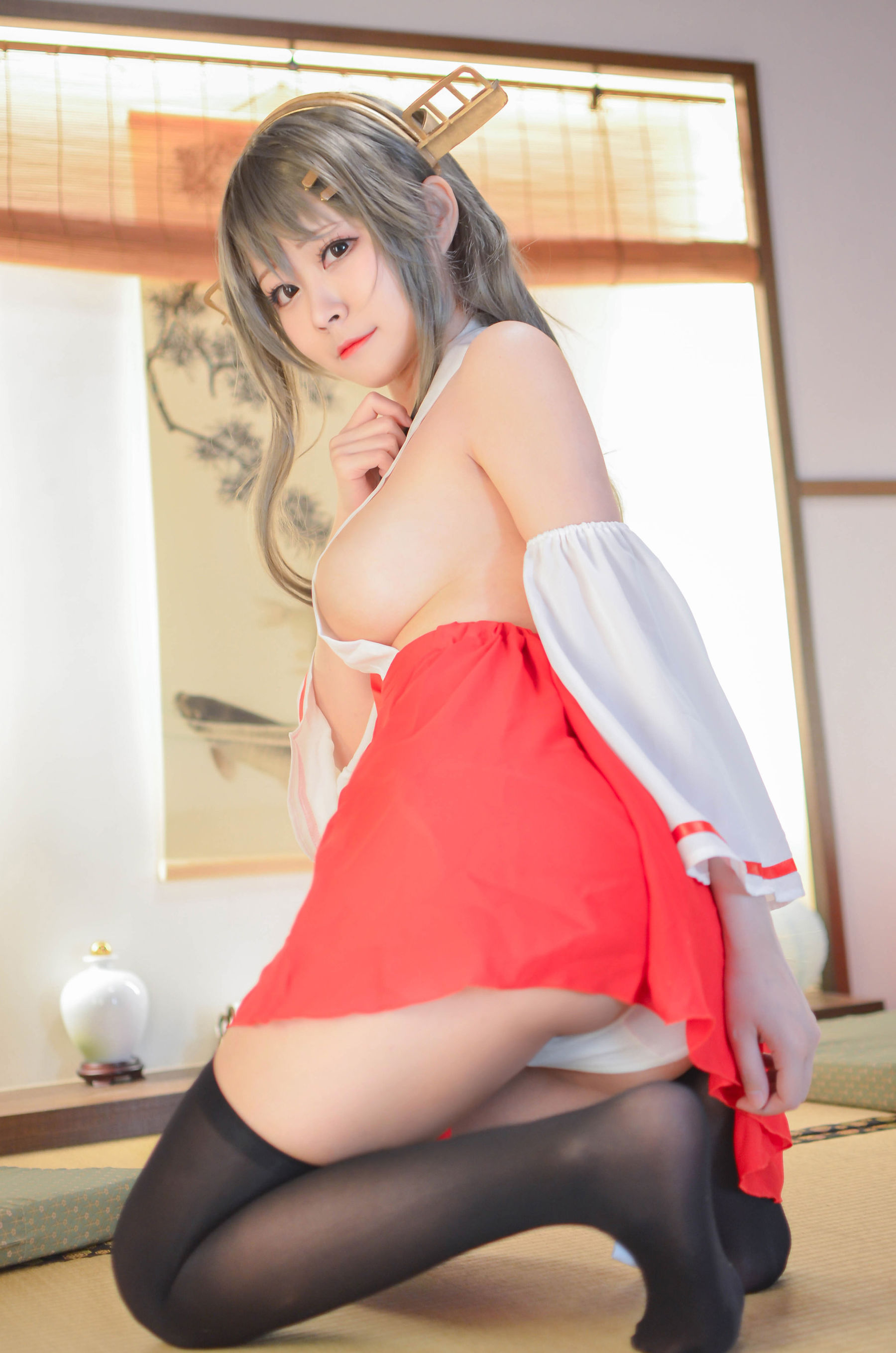 COS妹子Arty亞緹 - 艦これ はるな Haruna-图46