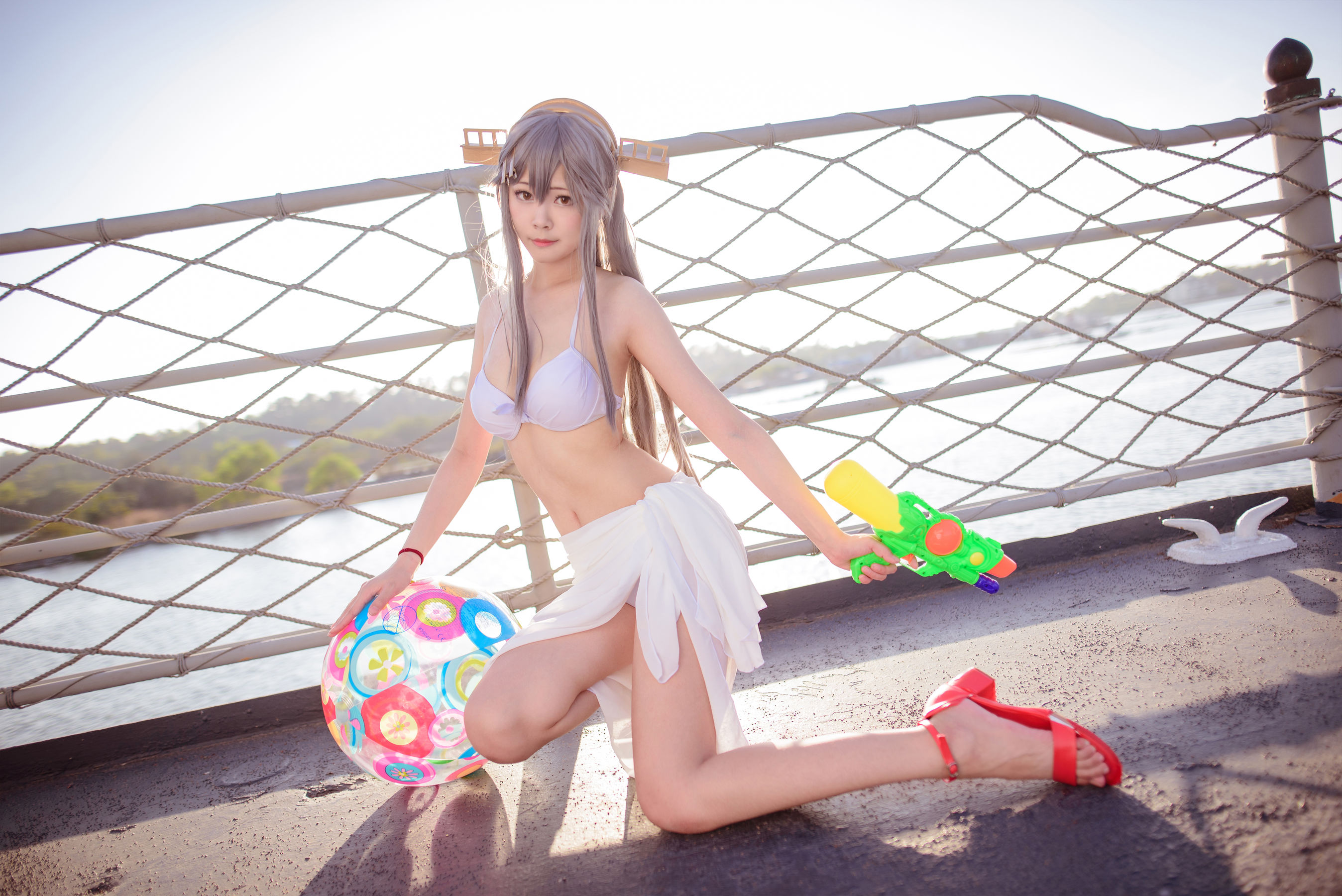 COS妹子Arty亞緹 - 艦これ はるな Haruna-图4