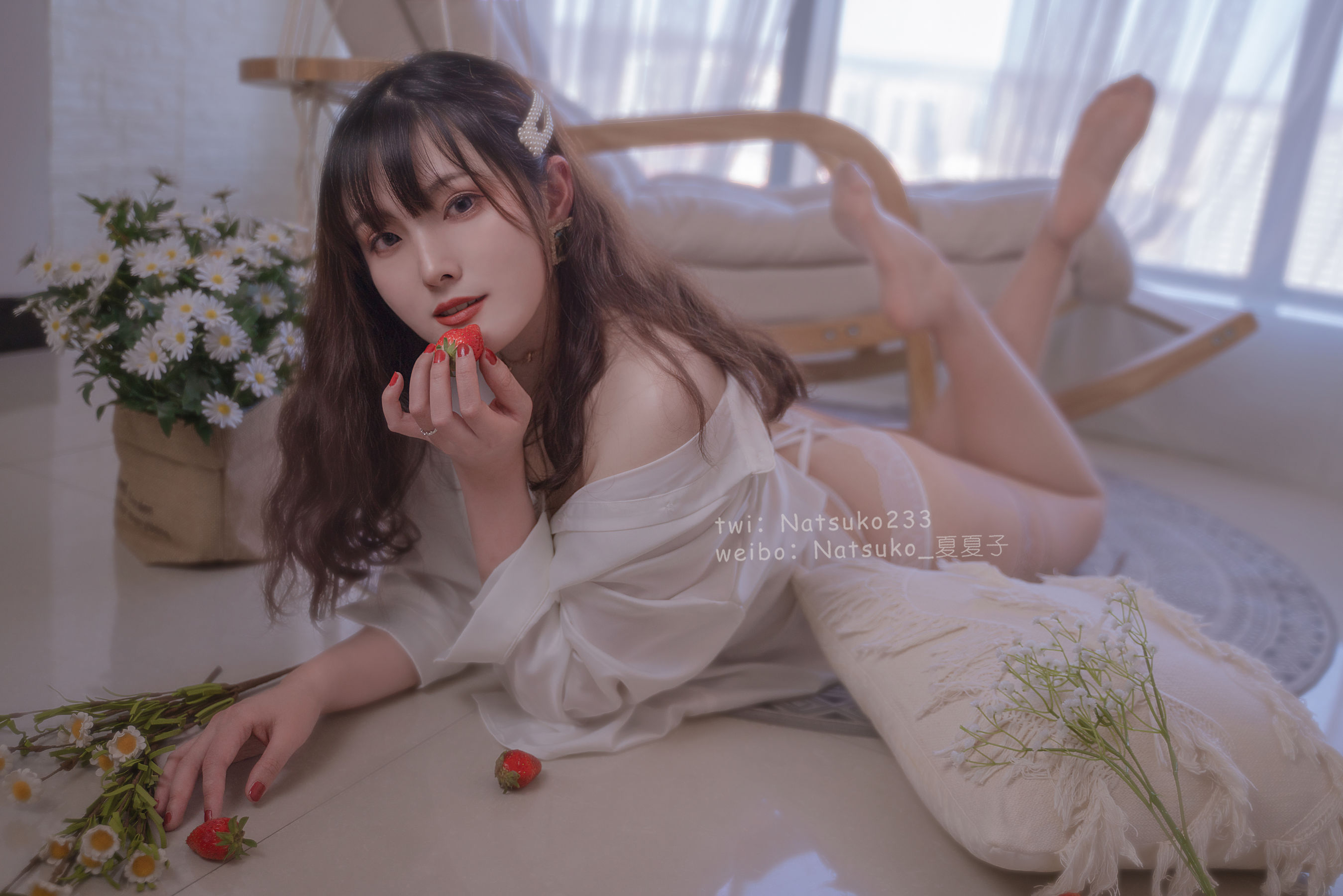 Natsuko夏夏子 - 男友衬衫-图10