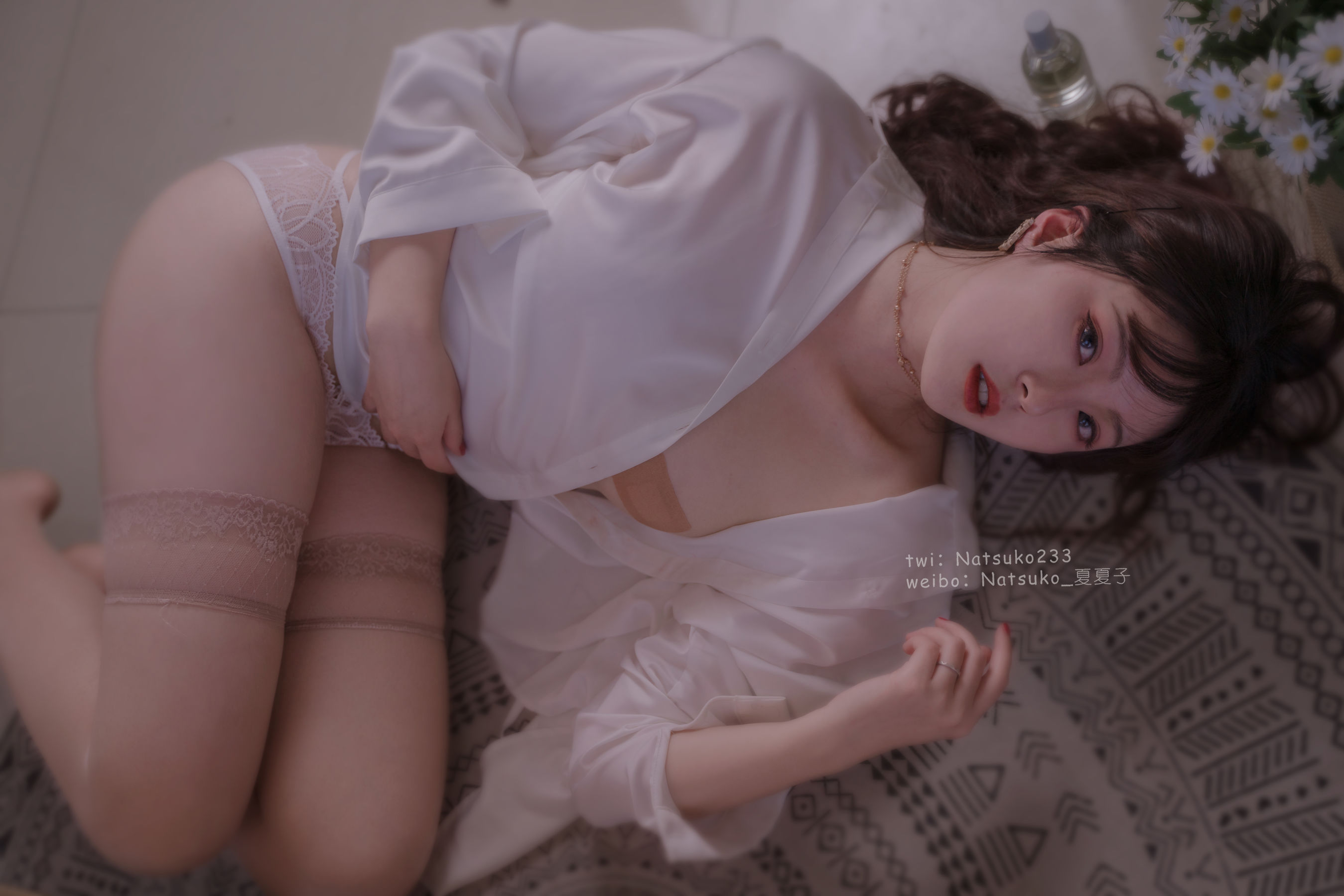 Natsuko夏夏子 - 男友衬衫-图33