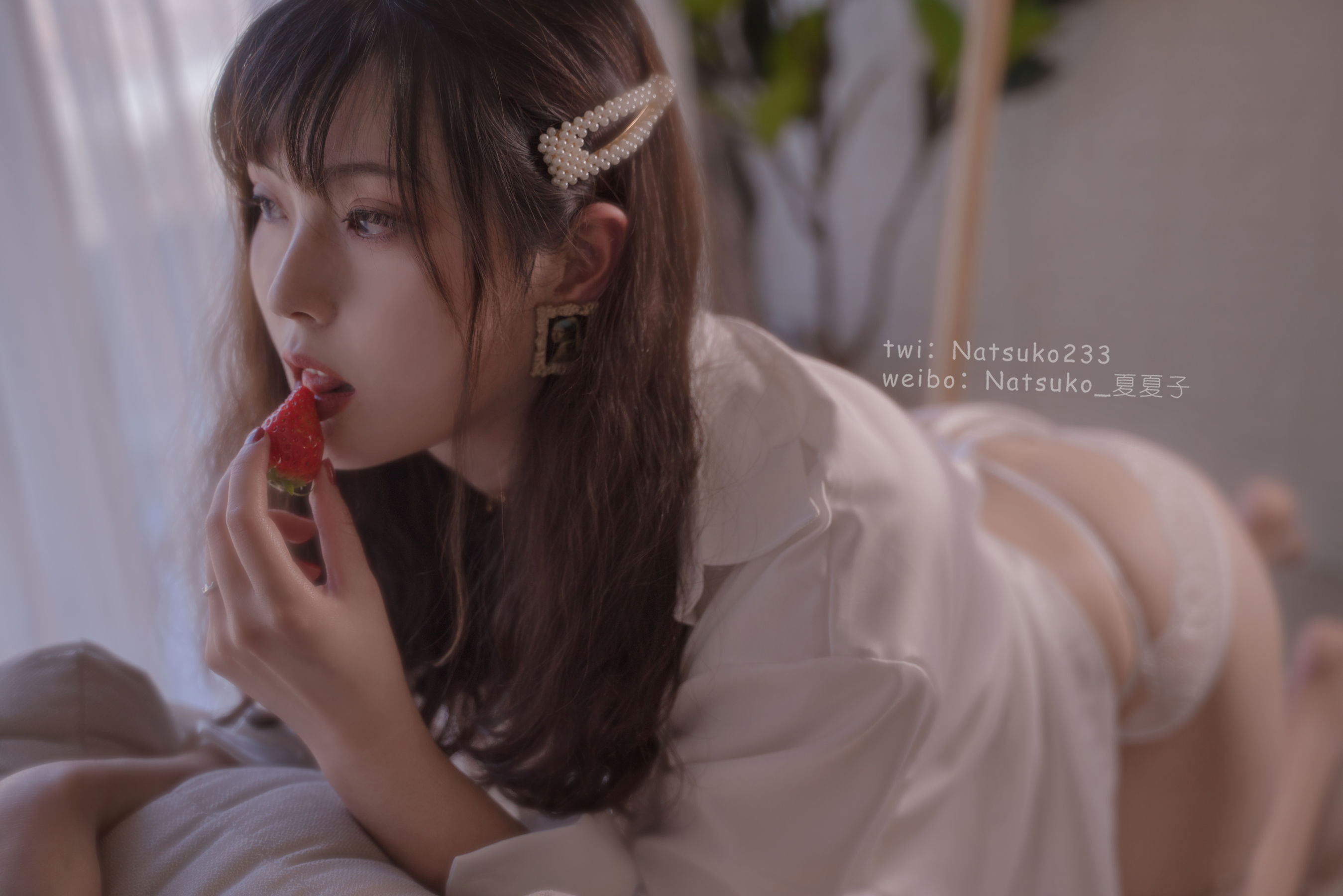 Natsuko夏夏子 - 男友衬衫-图5