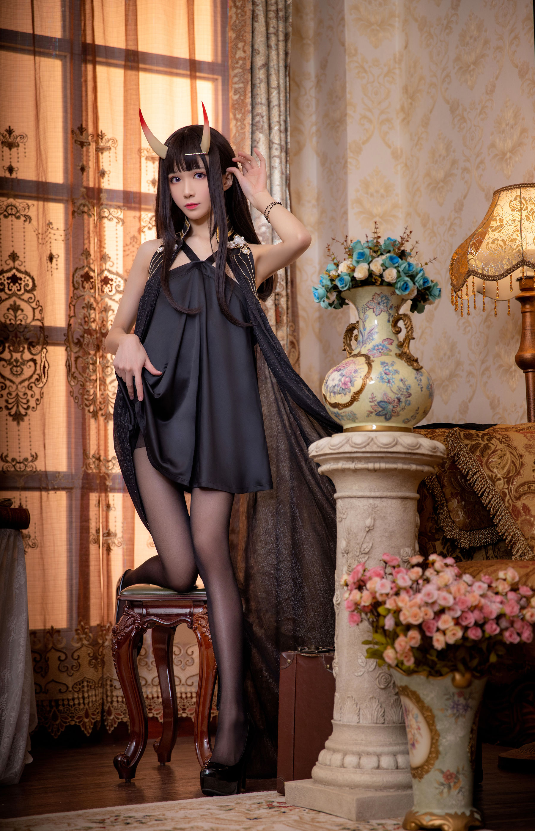 Tomoyo酱 - 碧蓝 能代礼服-图0