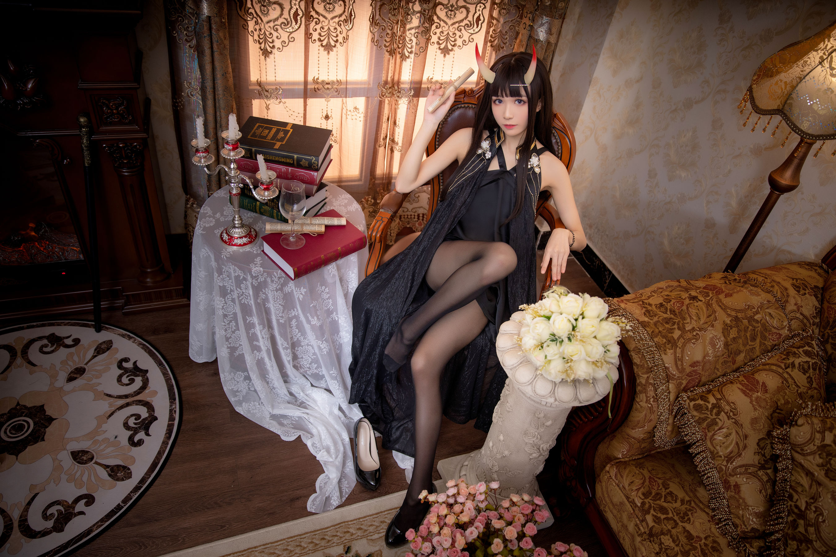 Tomoyo酱 - 碧蓝 能代礼服-图1