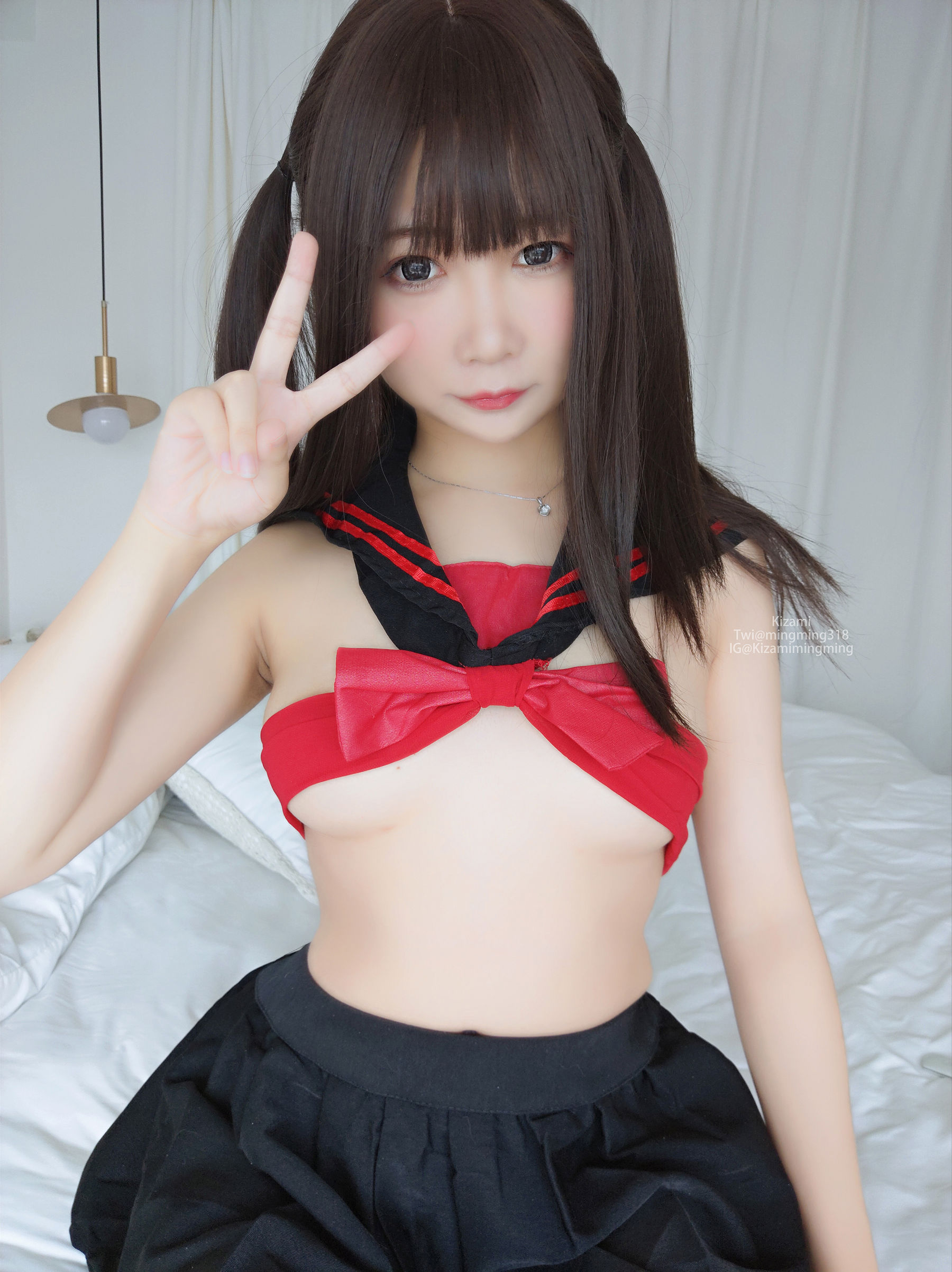fantia 2021-12-12 黑丝学生服-图39