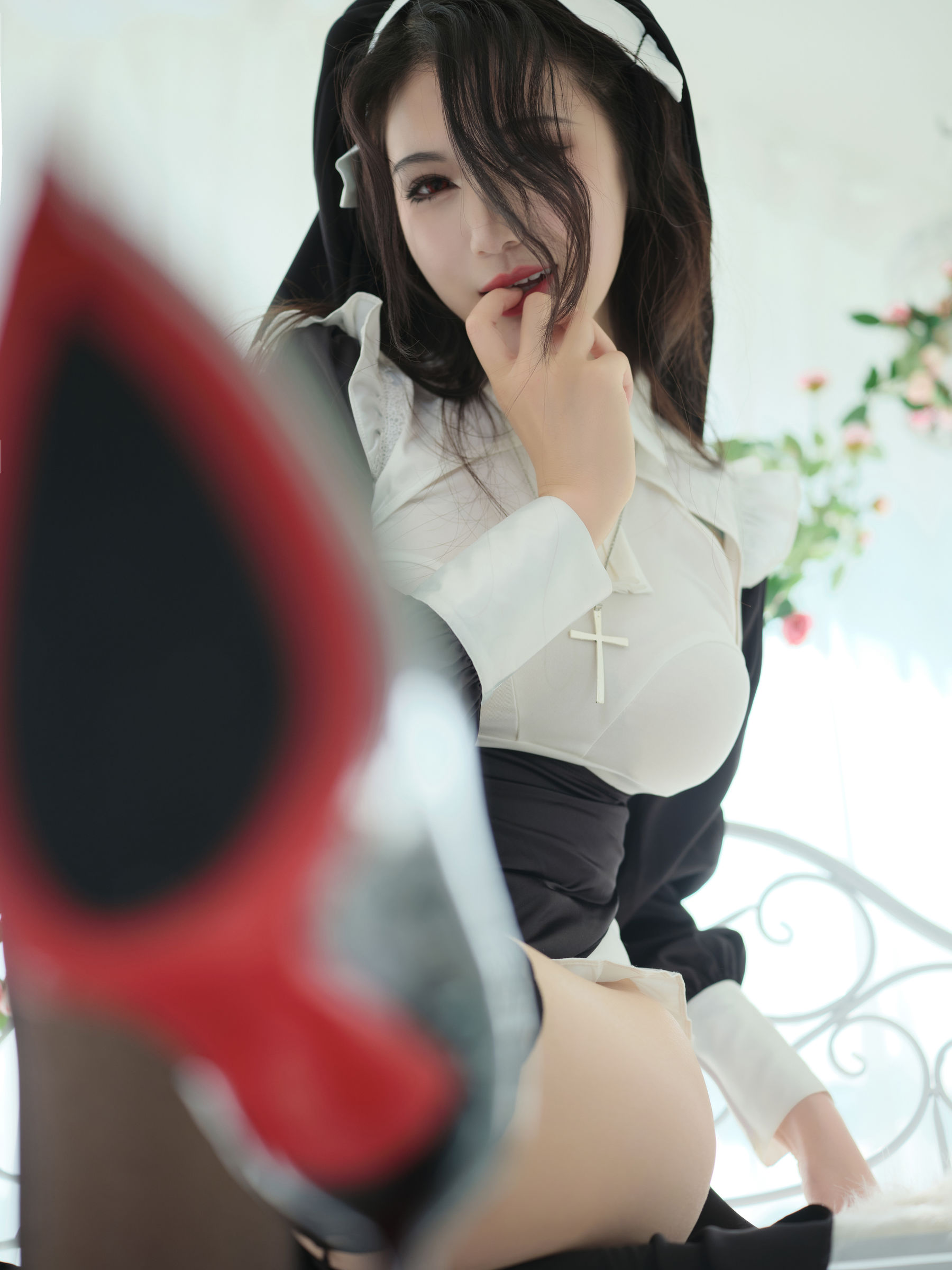 一米八的大梨子 - 修女-图34