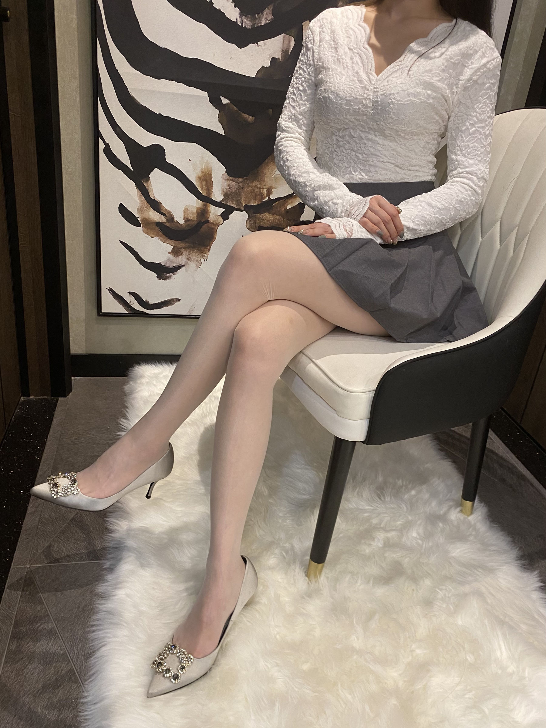 丝足博主麋鹿_Monroe 2020.02.08 薄丝风情-图33