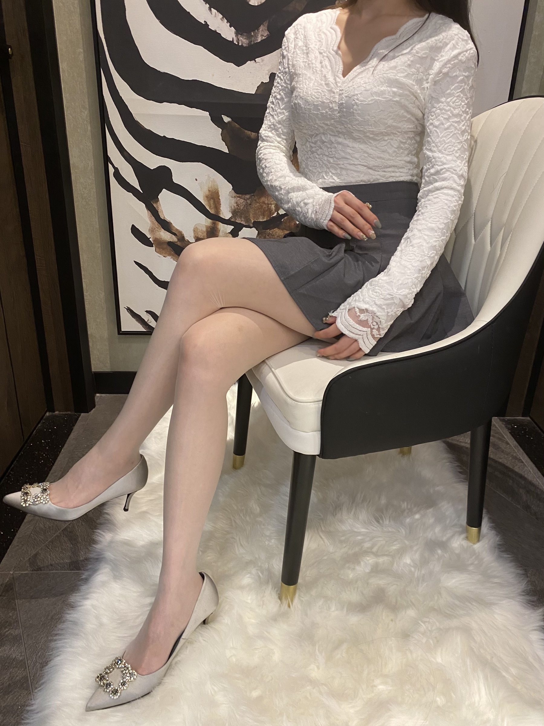 丝足博主麋鹿_Monroe 2020.02.08 薄丝风情-图34