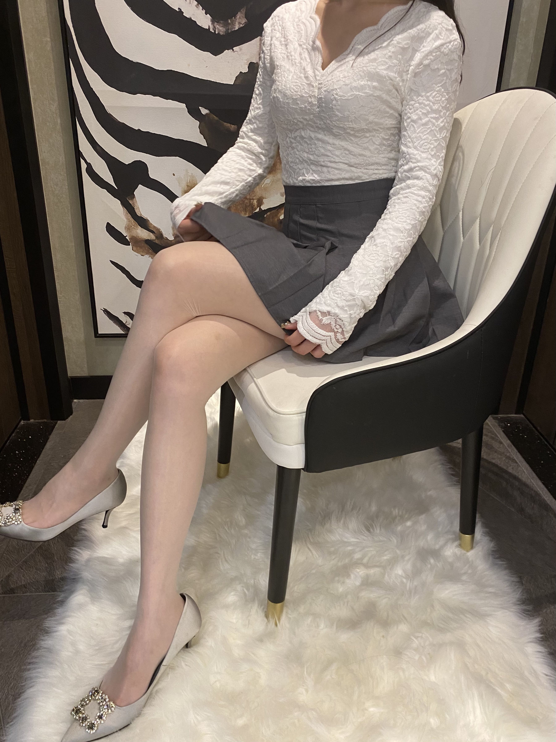 丝足博主麋鹿_Monroe 2020.02.08 薄丝风情-图35