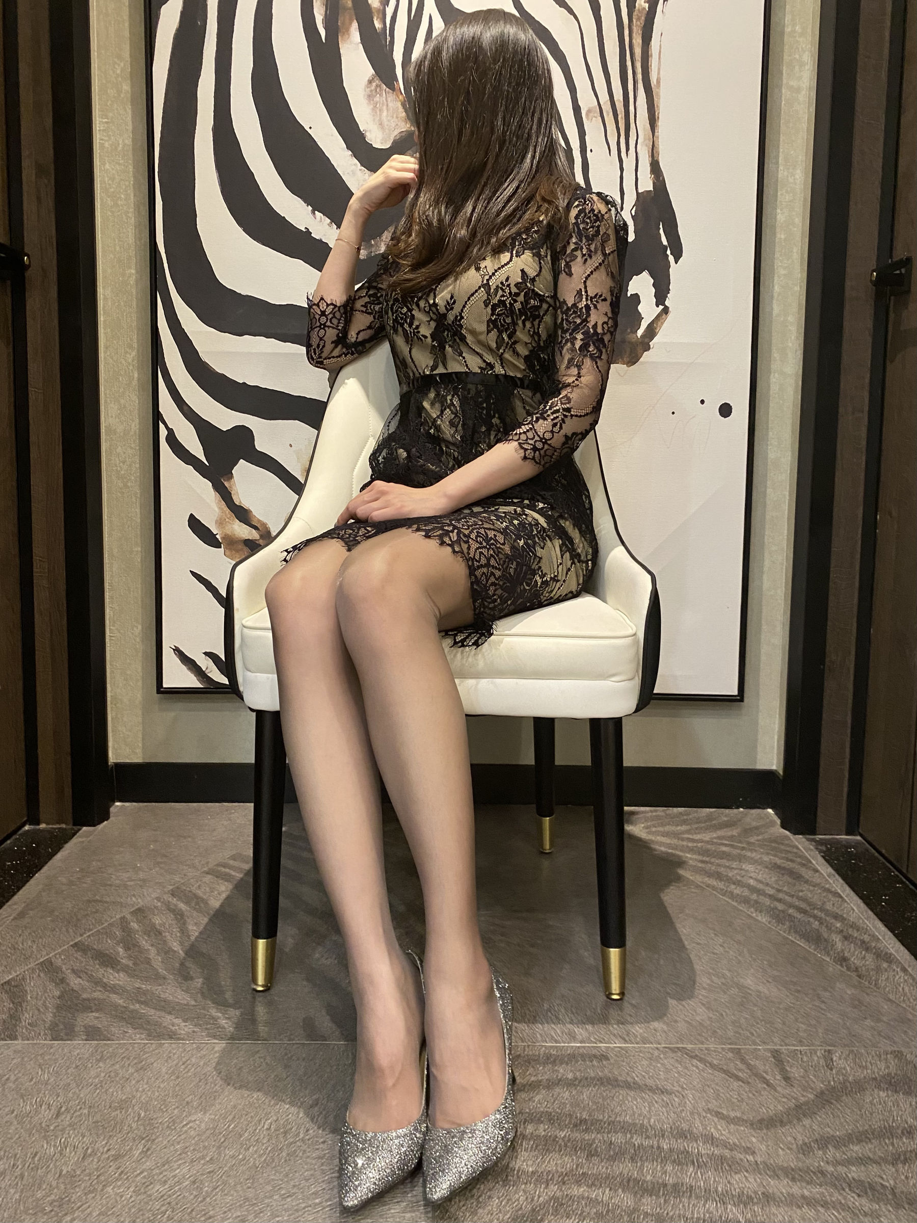 丝足博主麋鹿_Monroe 2020.02.09 蕾丝缕空-图17