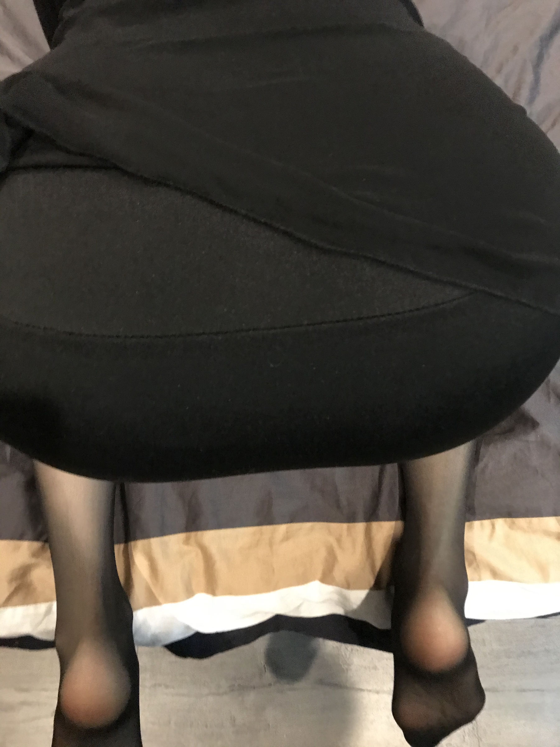丝足博主麋鹿_Monroe 2020.03.02 皮裙肉丝-图29