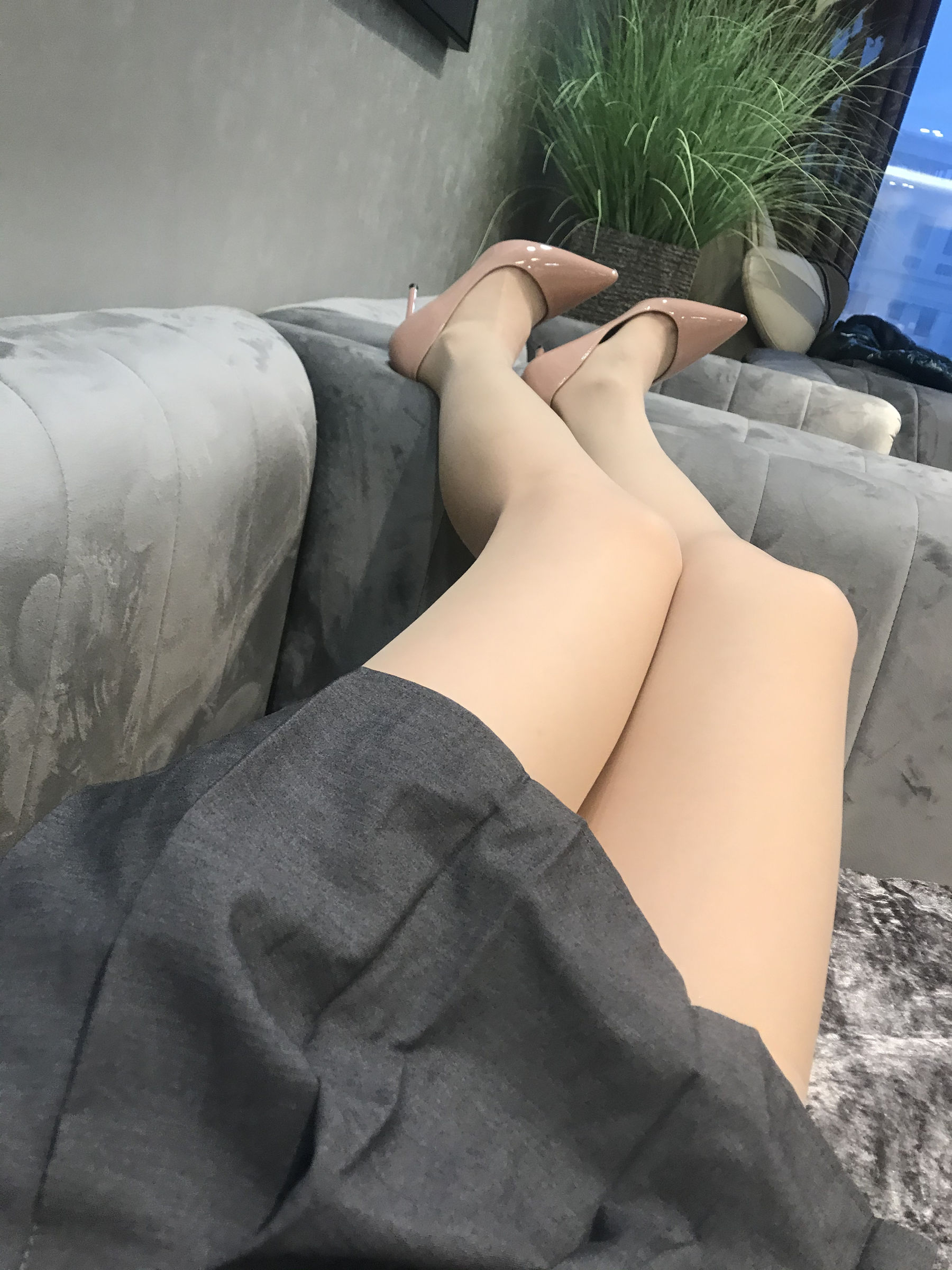 丝足博主麋鹿_Monroe 2020.03.06 居家丝秀-图2