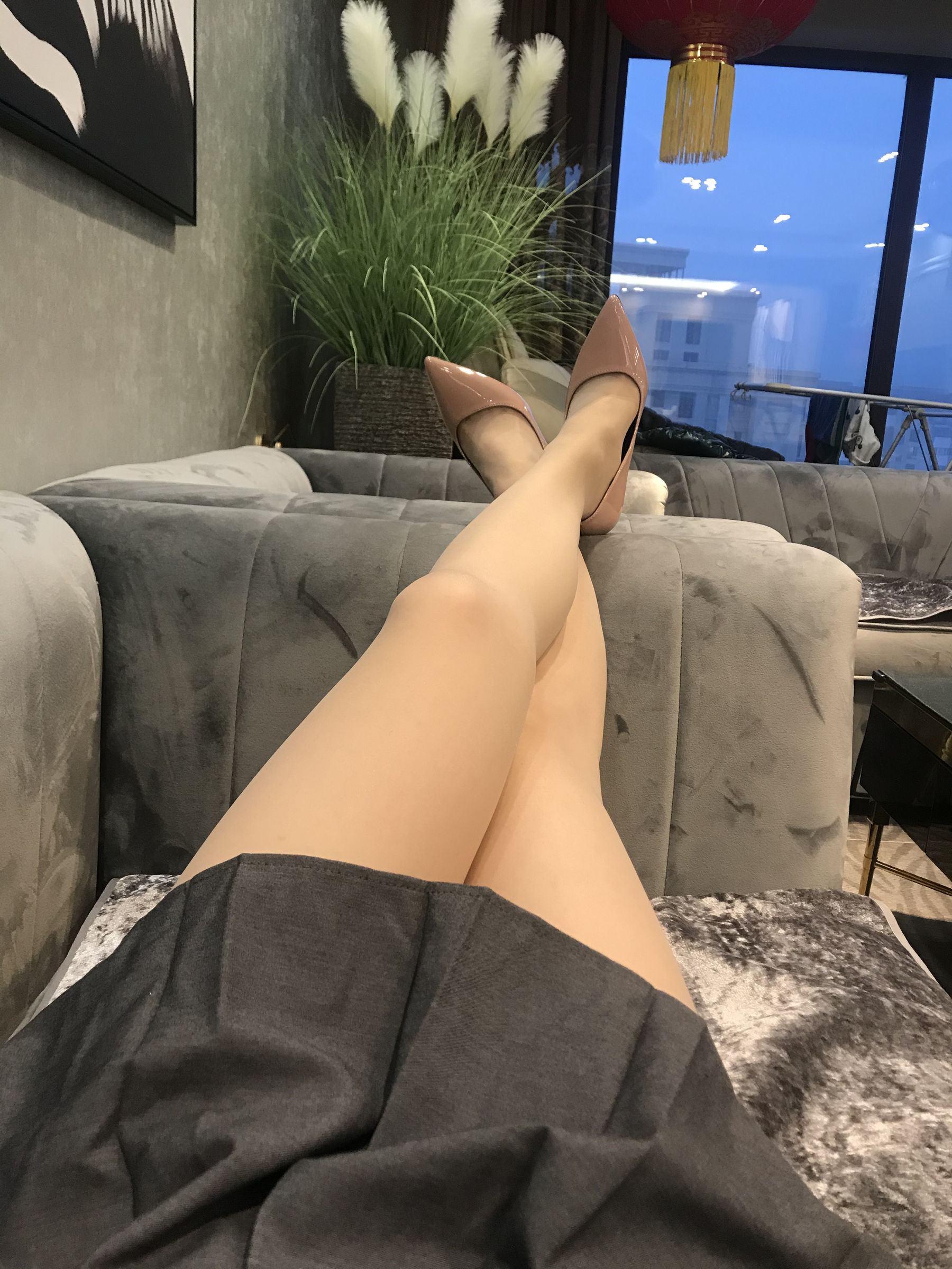 丝足博主麋鹿_Monroe 2020.03.06 居家丝秀-图5