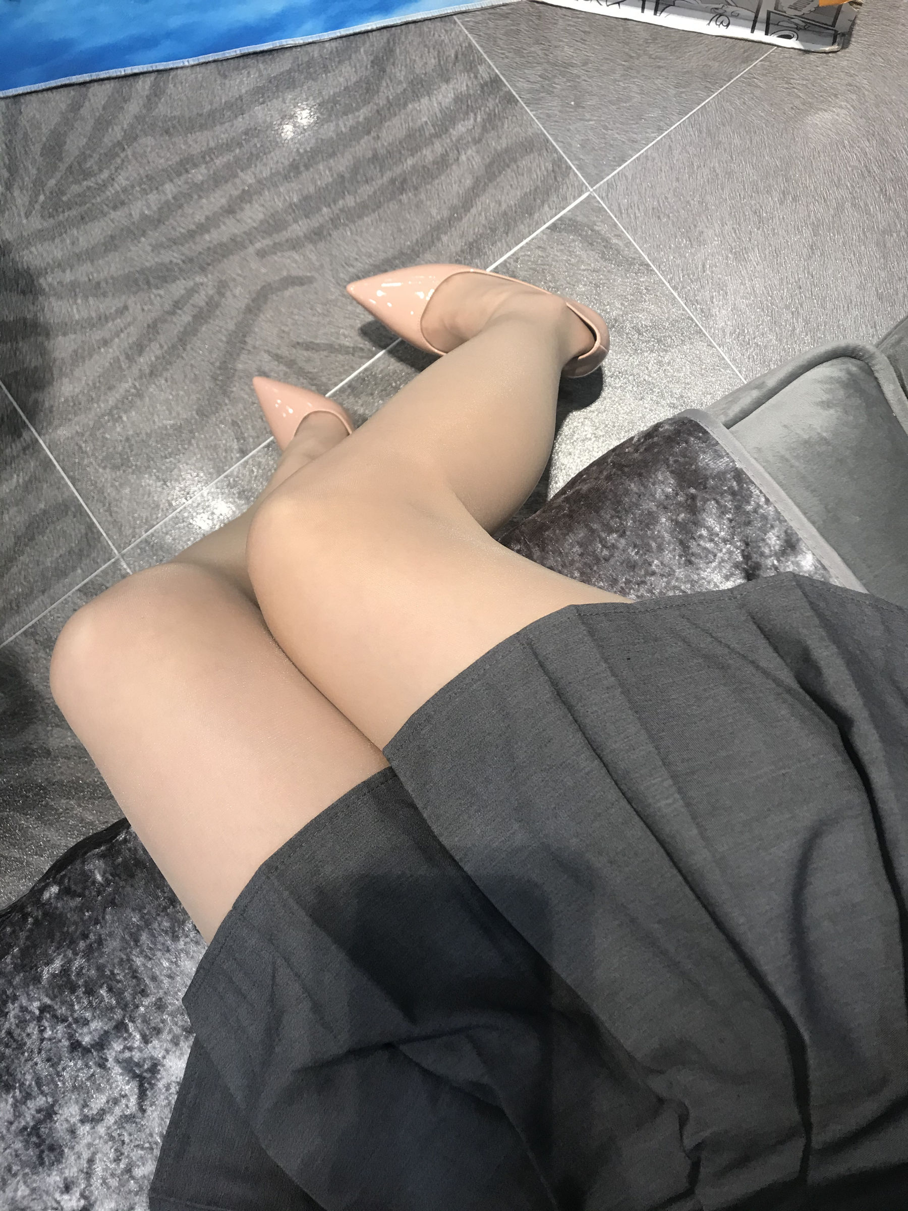 丝足博主麋鹿_Monroe 2020.03.06 居家丝秀-图6