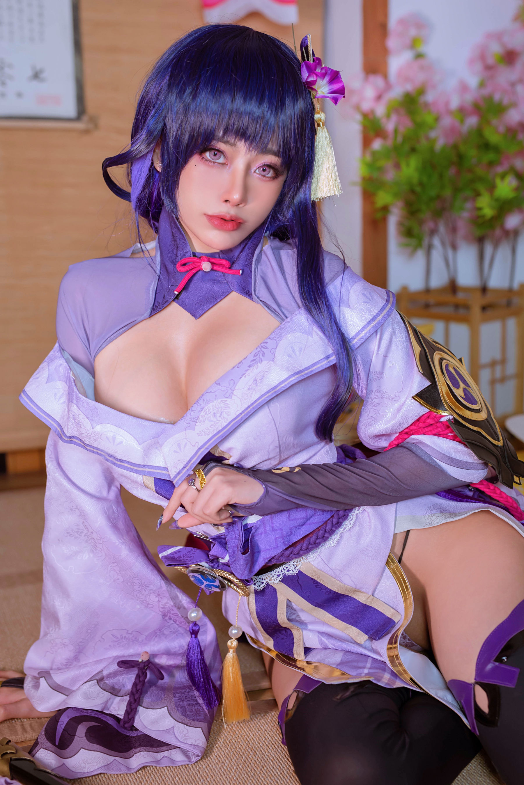 日本性感萝莉Byoru - Raiden Shogun-图9