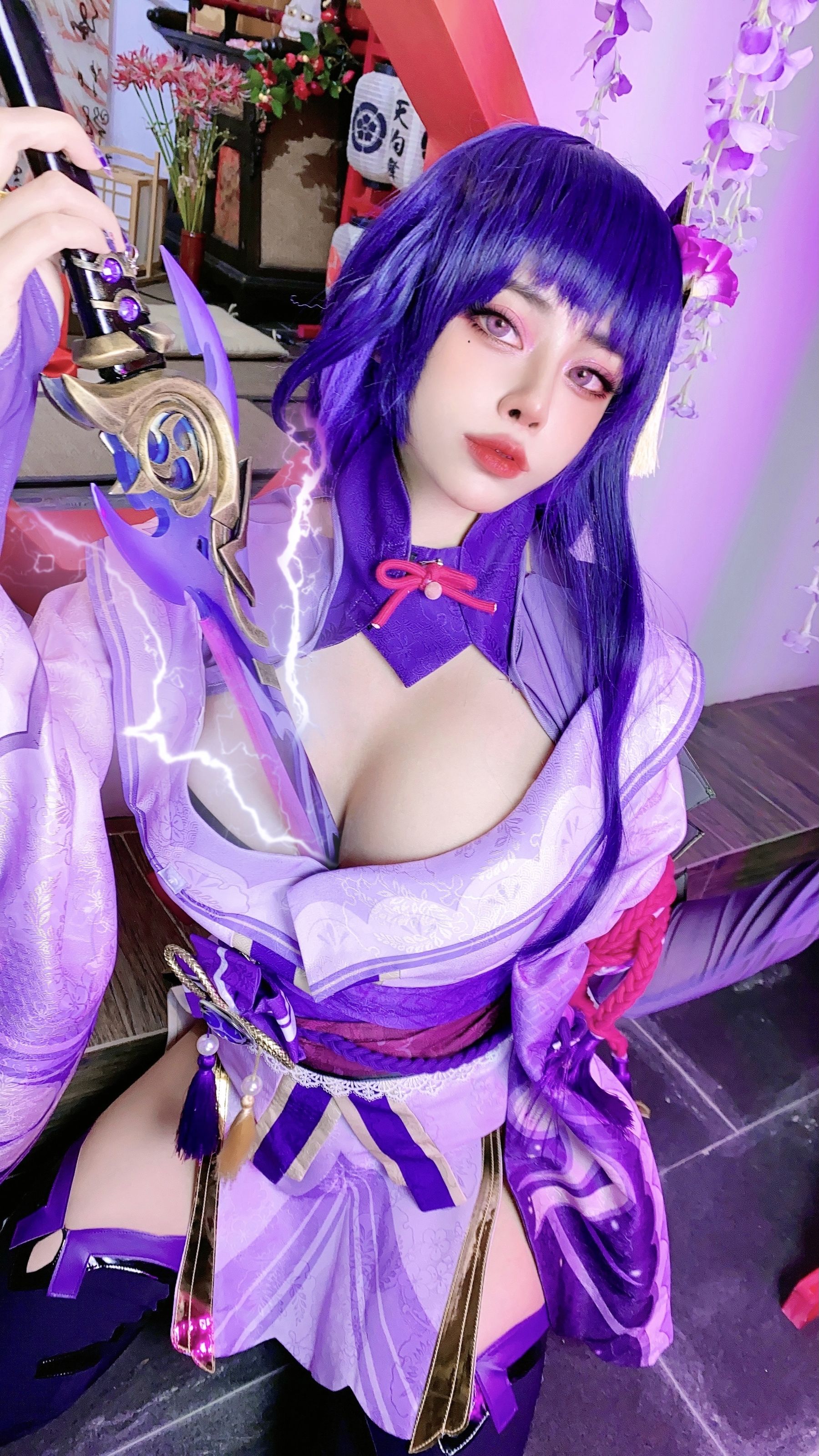 日本性感萝莉Byoru - Raiden Shogun-图10