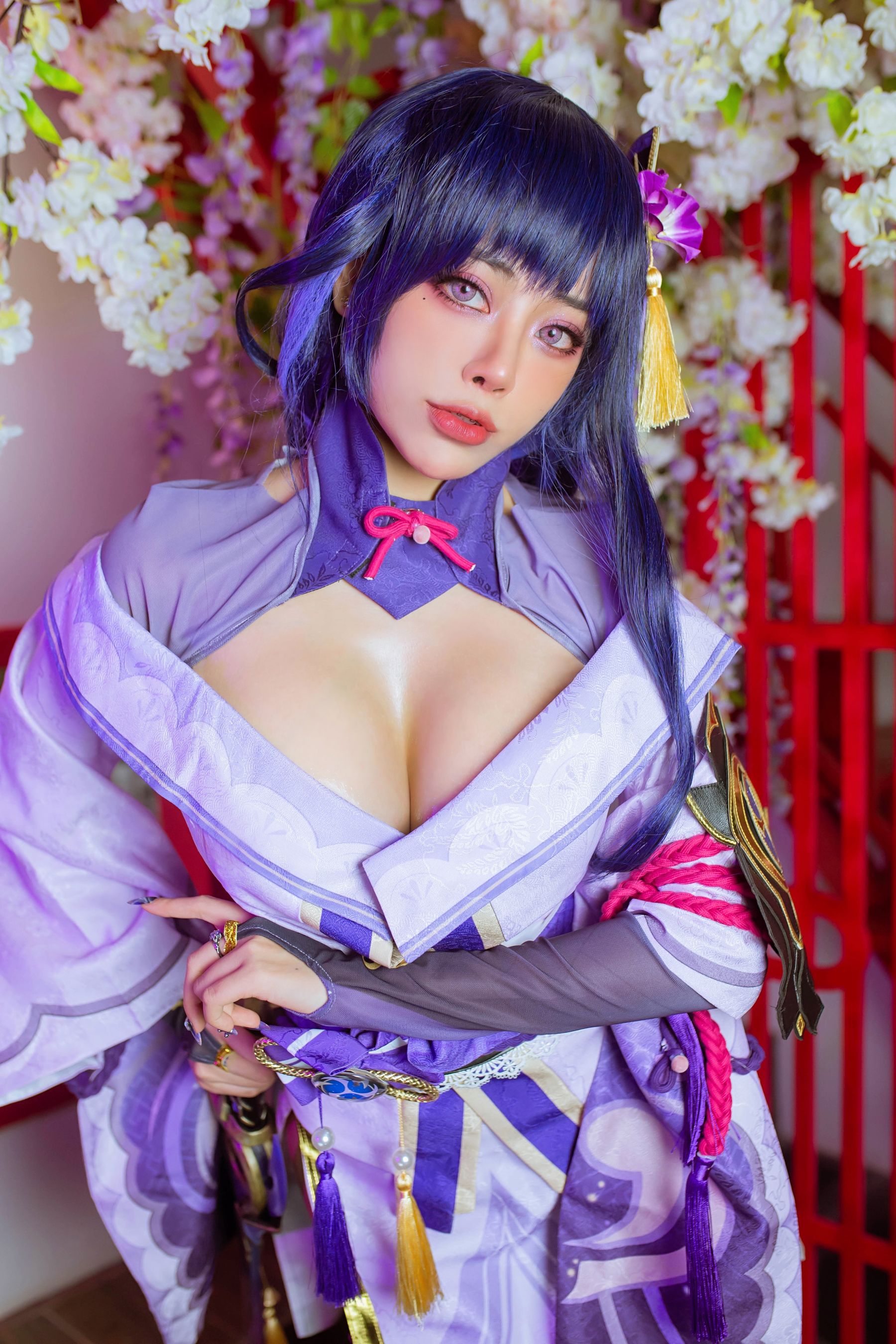 日本性感萝莉Byoru - Raiden Shogun-图11