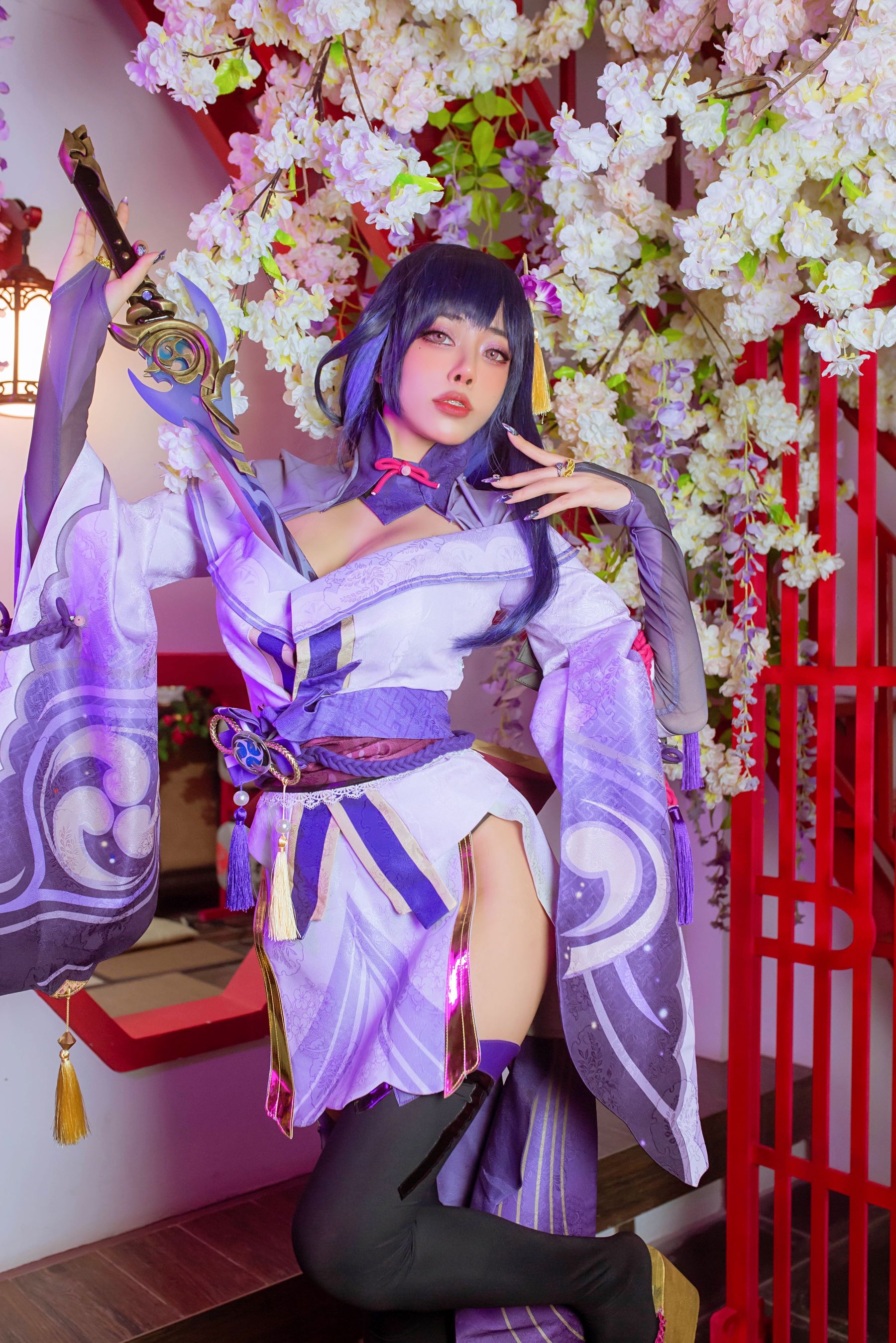 日本性感萝莉Byoru - Raiden Shogun-图63
