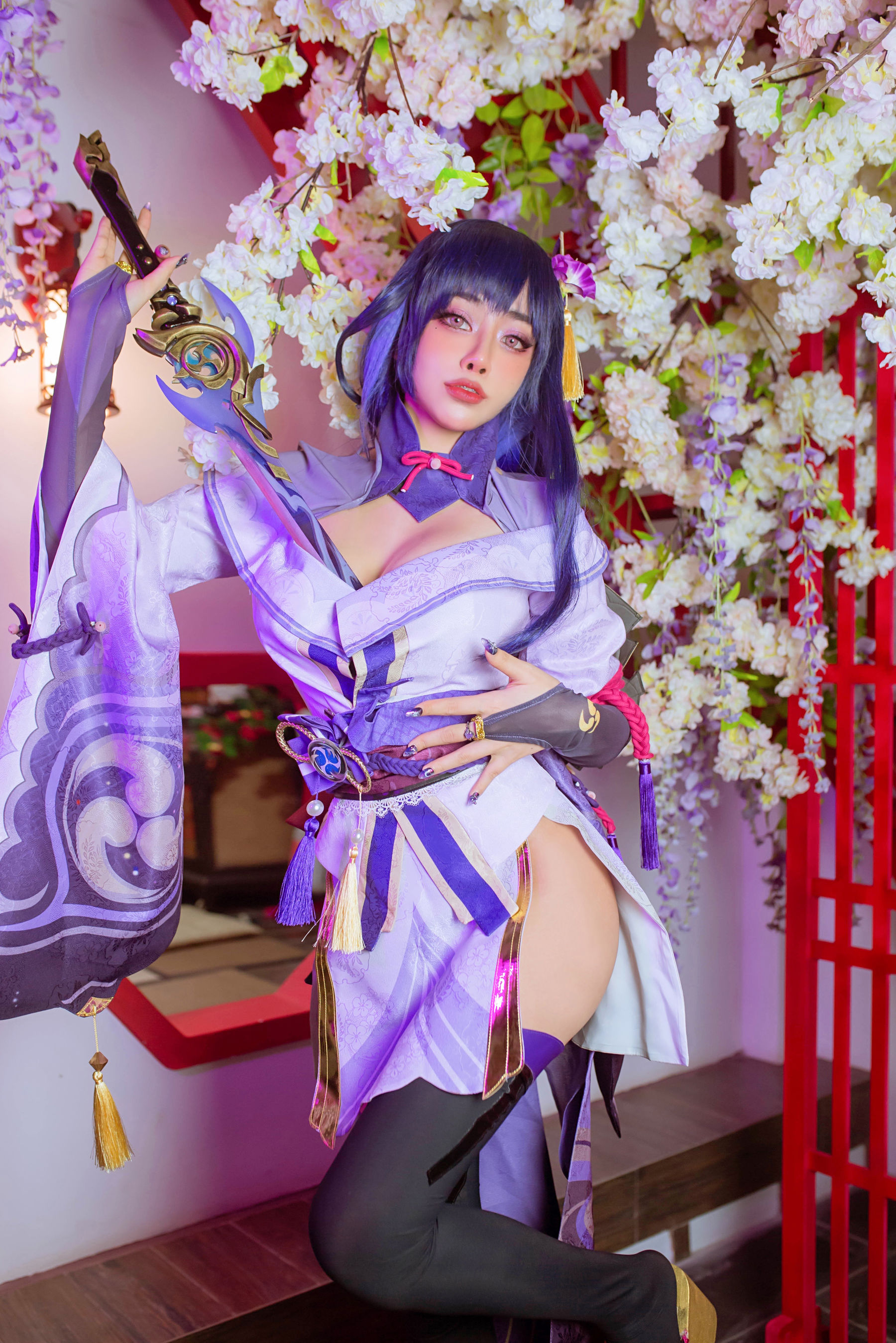 日本性感萝莉Byoru - Raiden Shogun-图65