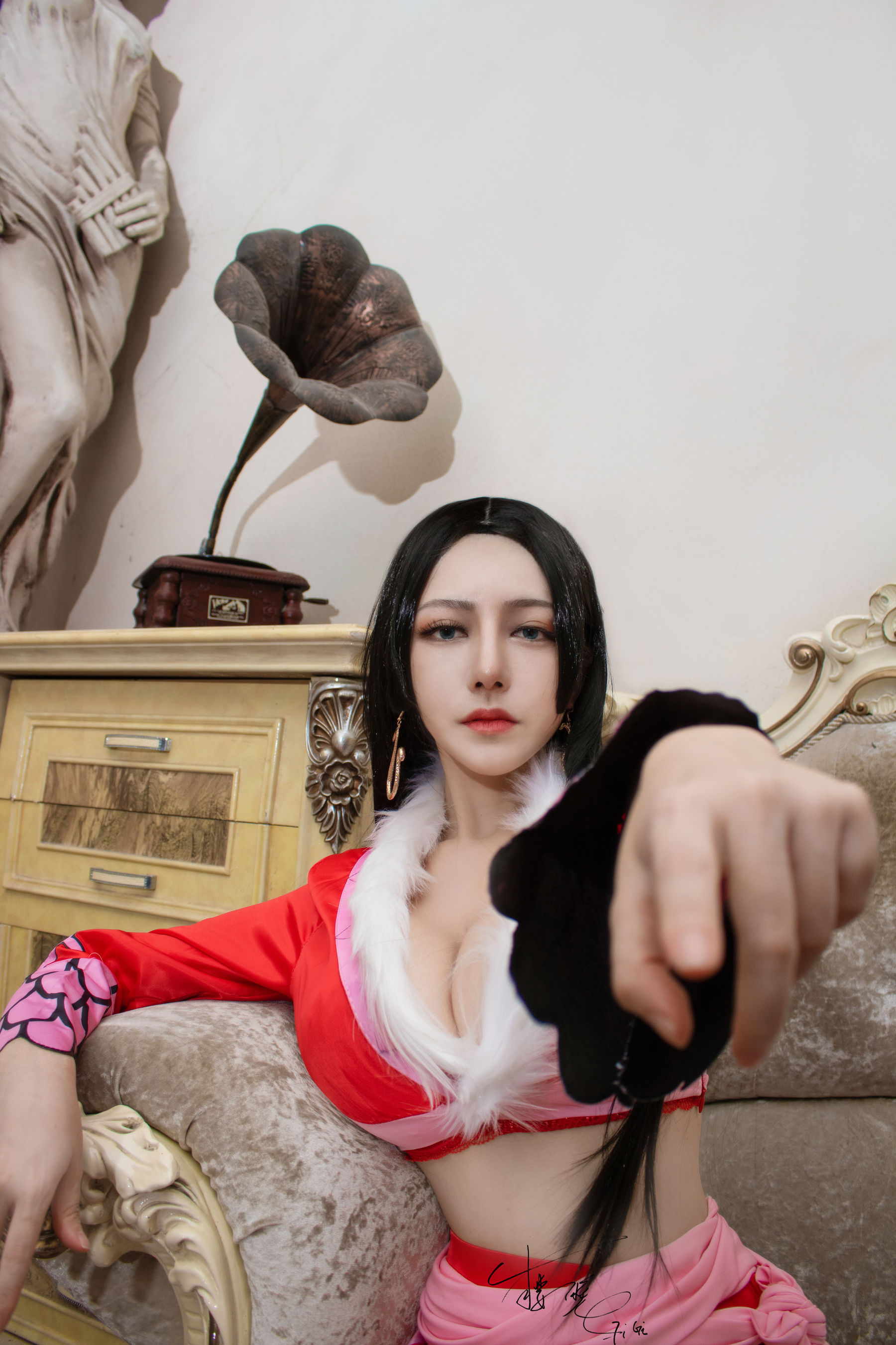 网络红人樱晚gigi - 薄纱-图20
