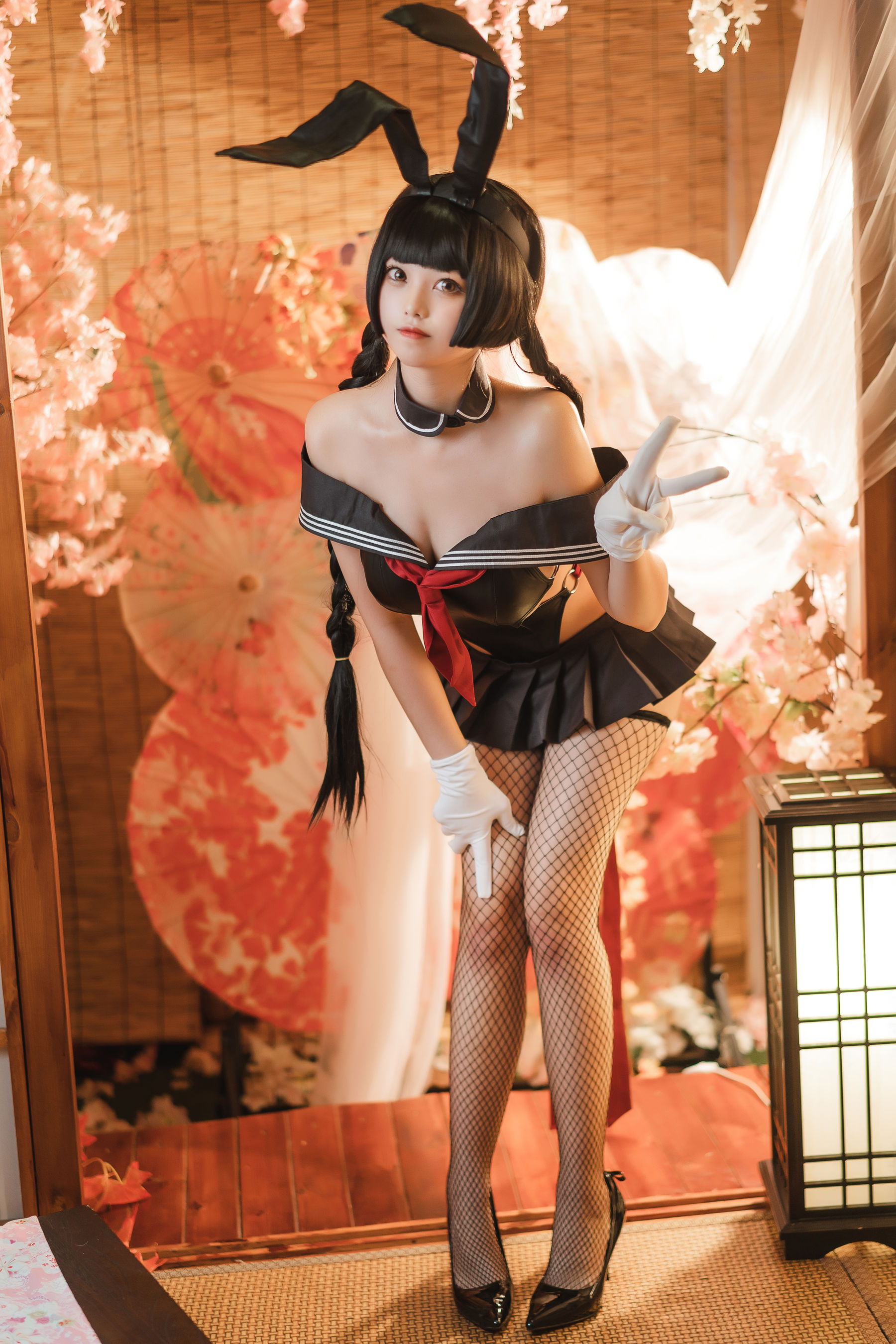 萌系小姐姐蜜汁猫裘 - 卯月桃子-图19