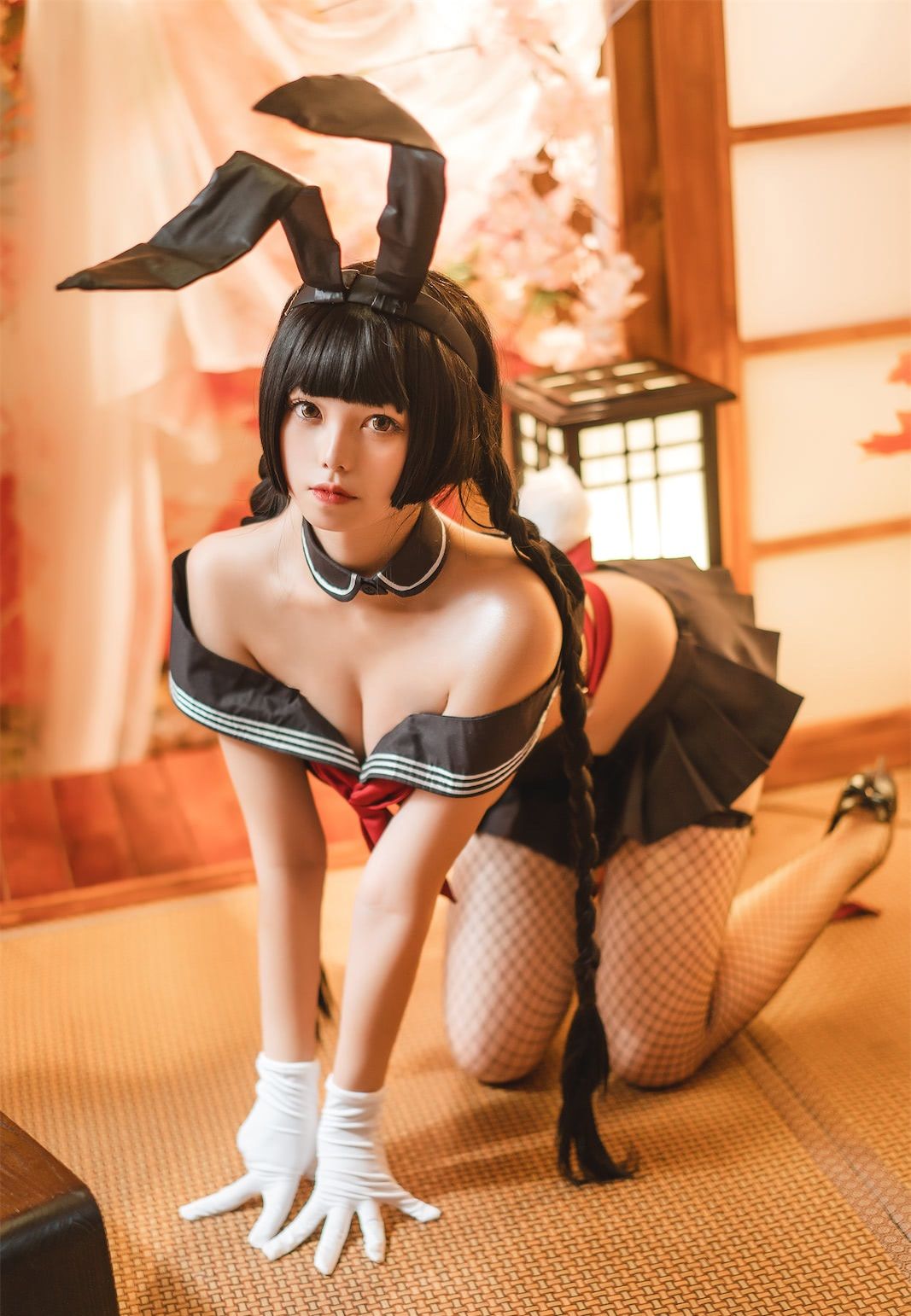 萌系小姐姐蜜汁猫裘 - 卯月桃子-图22