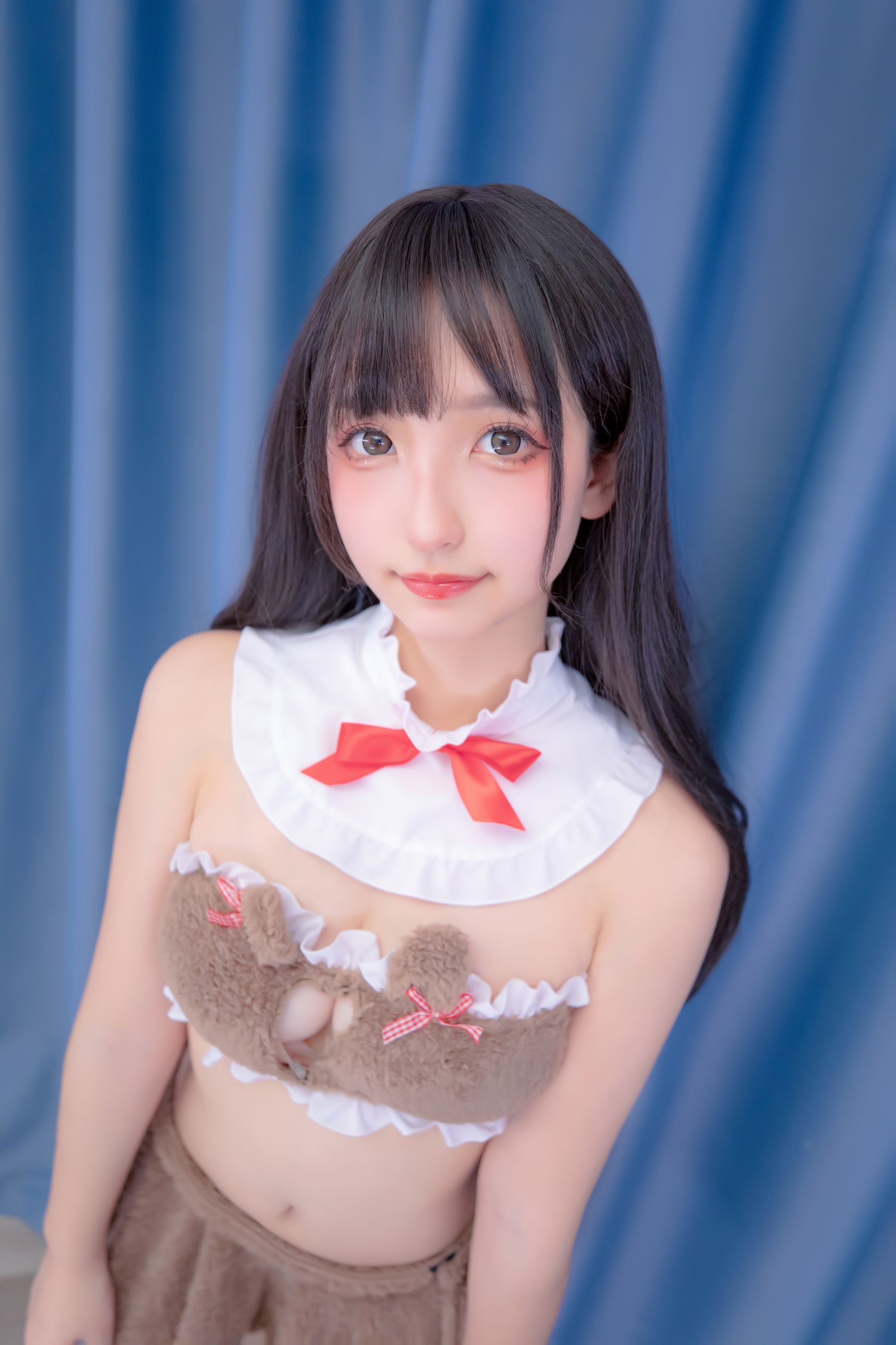 萝莉神楽板真冬 熊少女-图0